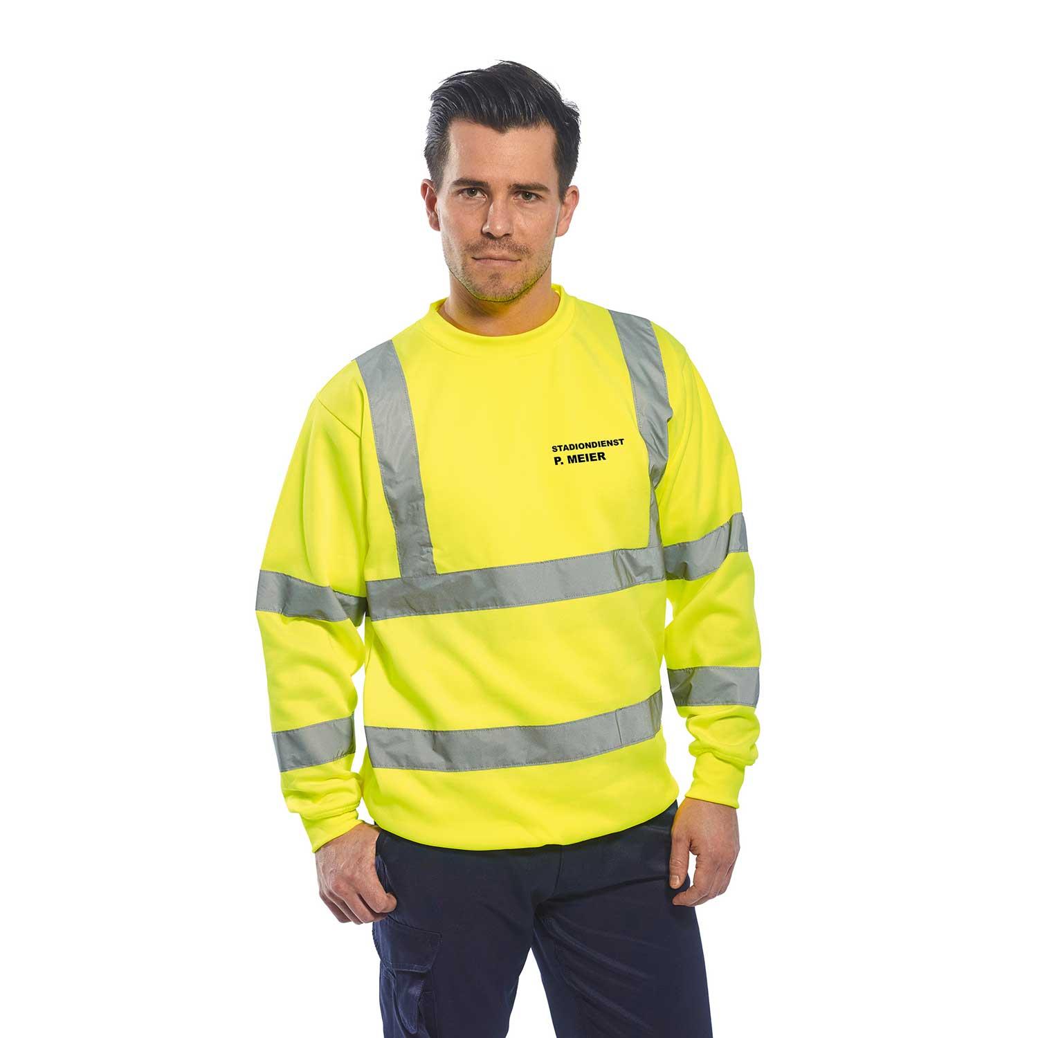 Warnschutz-Sweatshirt, SAFE TOUCH