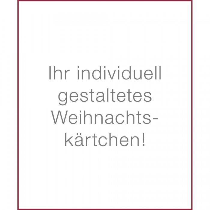 Organzasäckchen Christmas gold mit Kärtchen