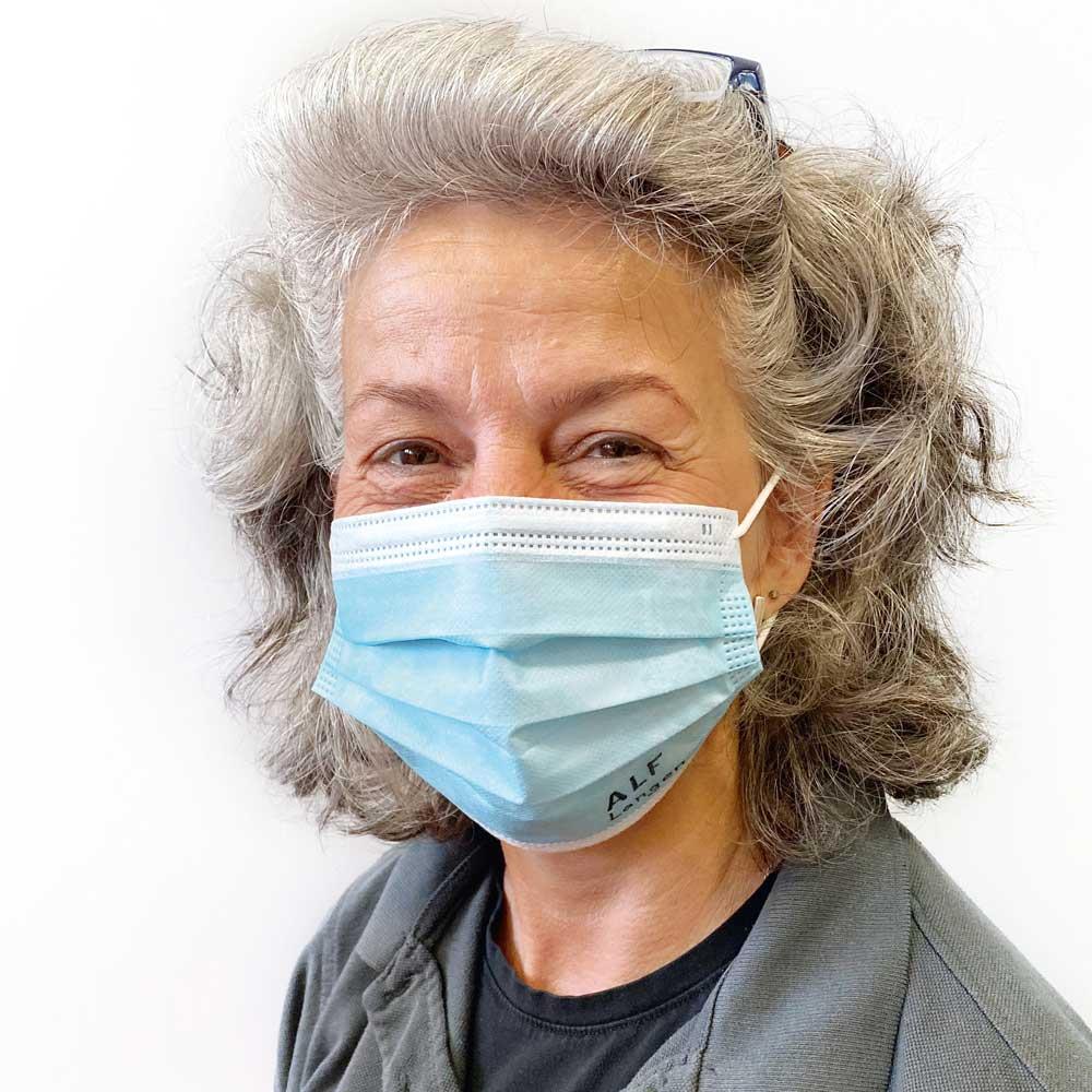 Mund-Nasen-Maske WELLY EN149:2001 - bedruckbar