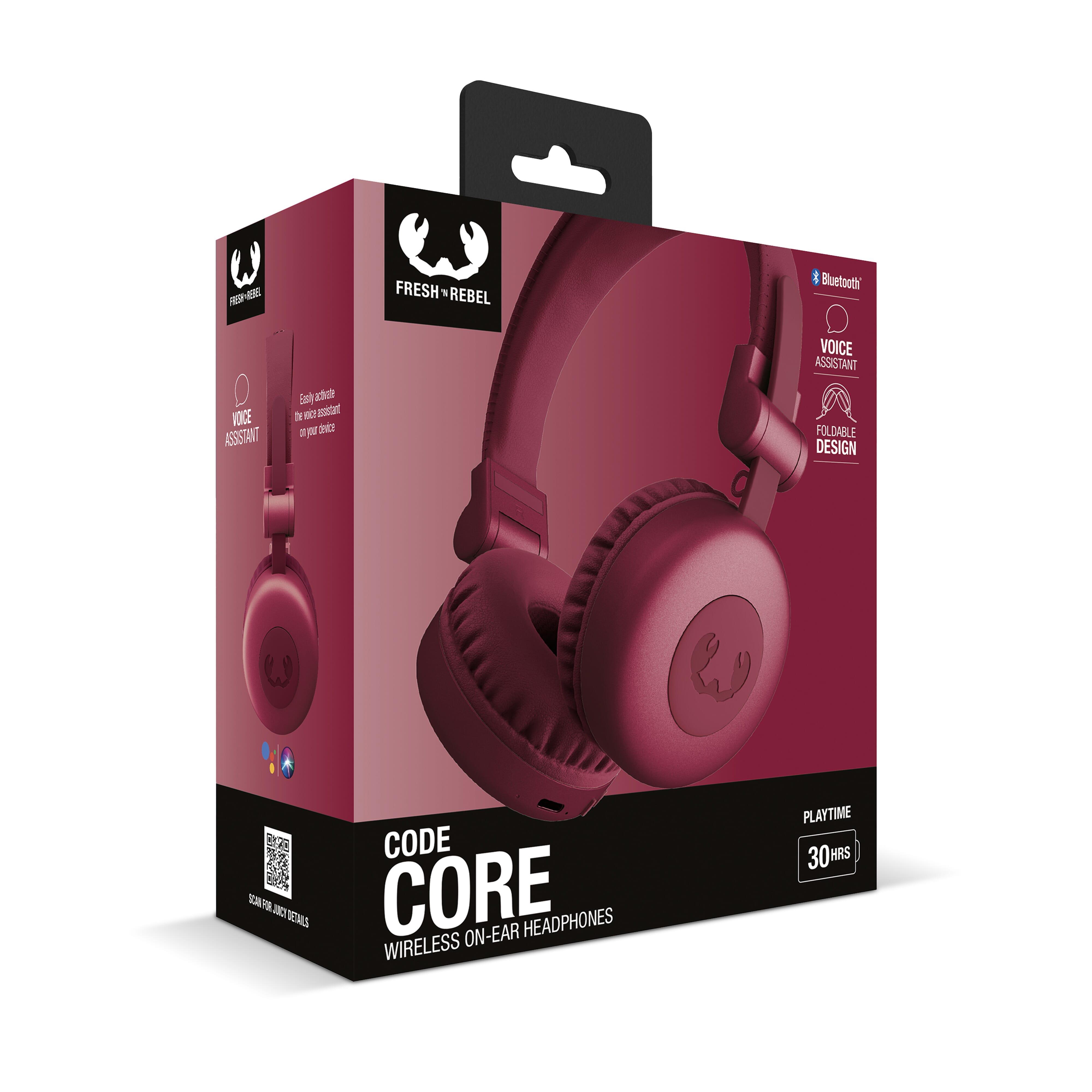 3HP1000 I Fresh ´n Rebel Code Core-Wireless on-ear Headphone