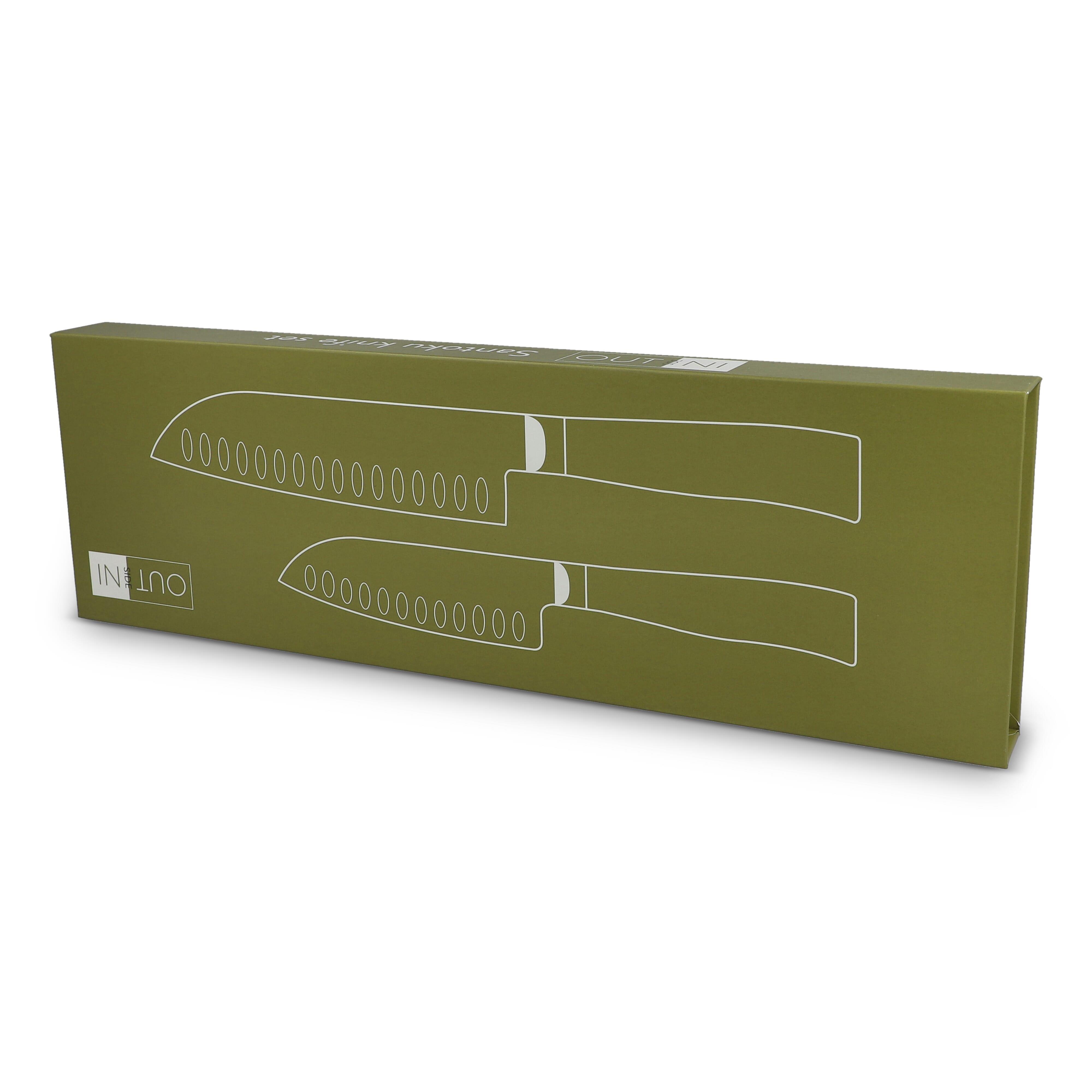 InSideOut Santoku 2tlg. Messerset Ravn