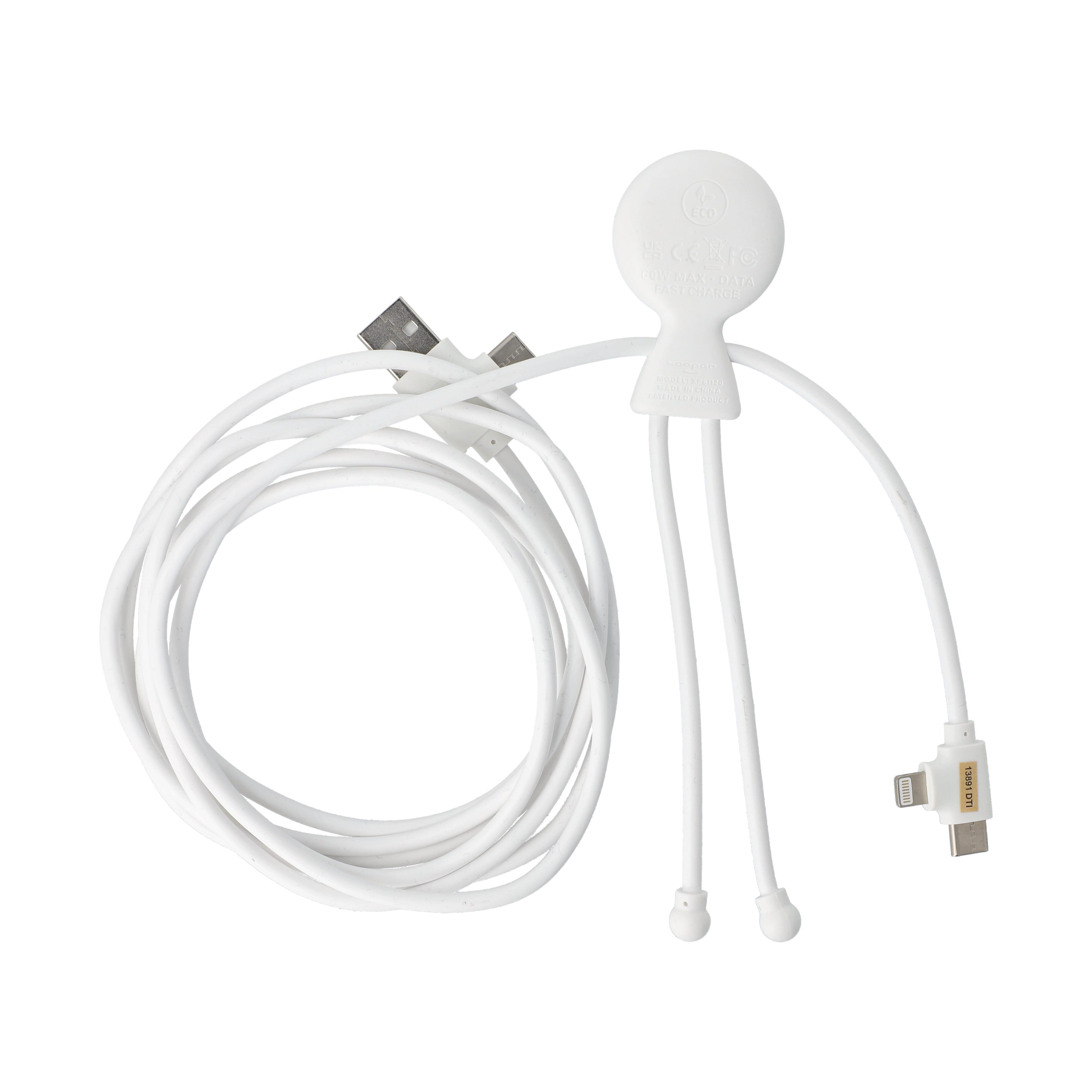 2092 - Xoopar Mr. Bio Lang 60 W PD Multi-Ladekabel 2 Meter