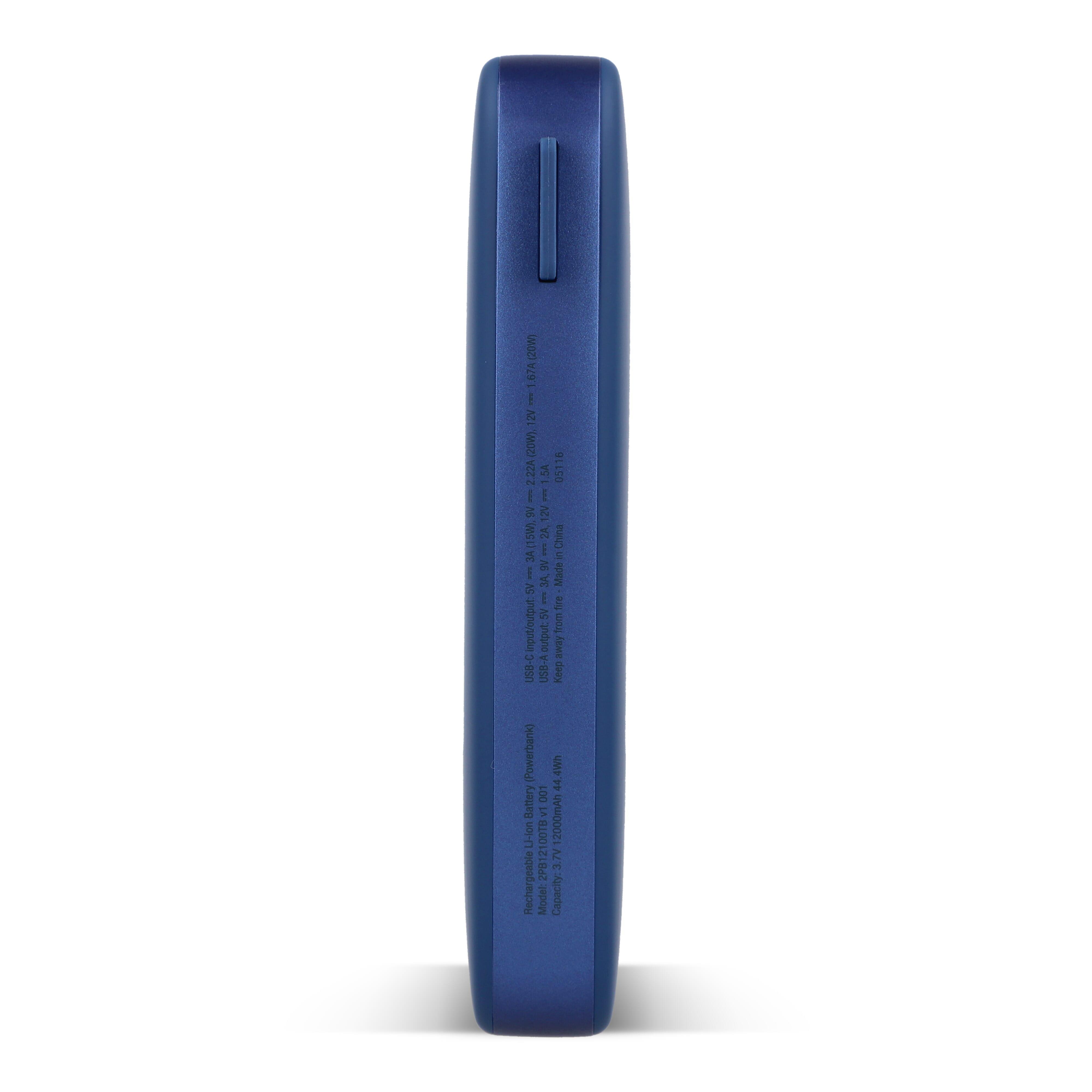 2PB12100 | Fresh ´n Rebel Powerbank 12000mAh USB-C Schnellladung 20W