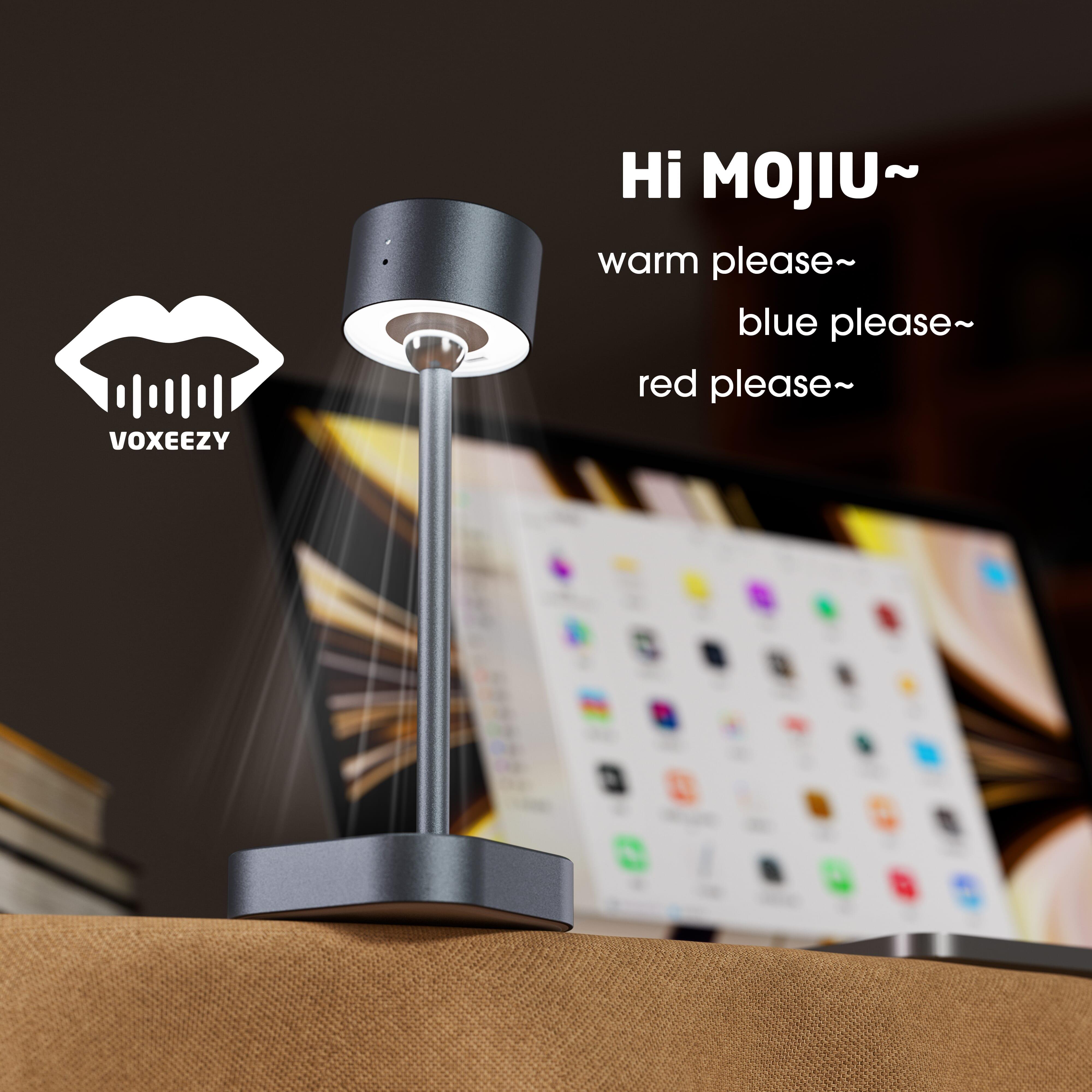 Xoopar Mojiu Smart Tischlampe mit Sprachsteuerung