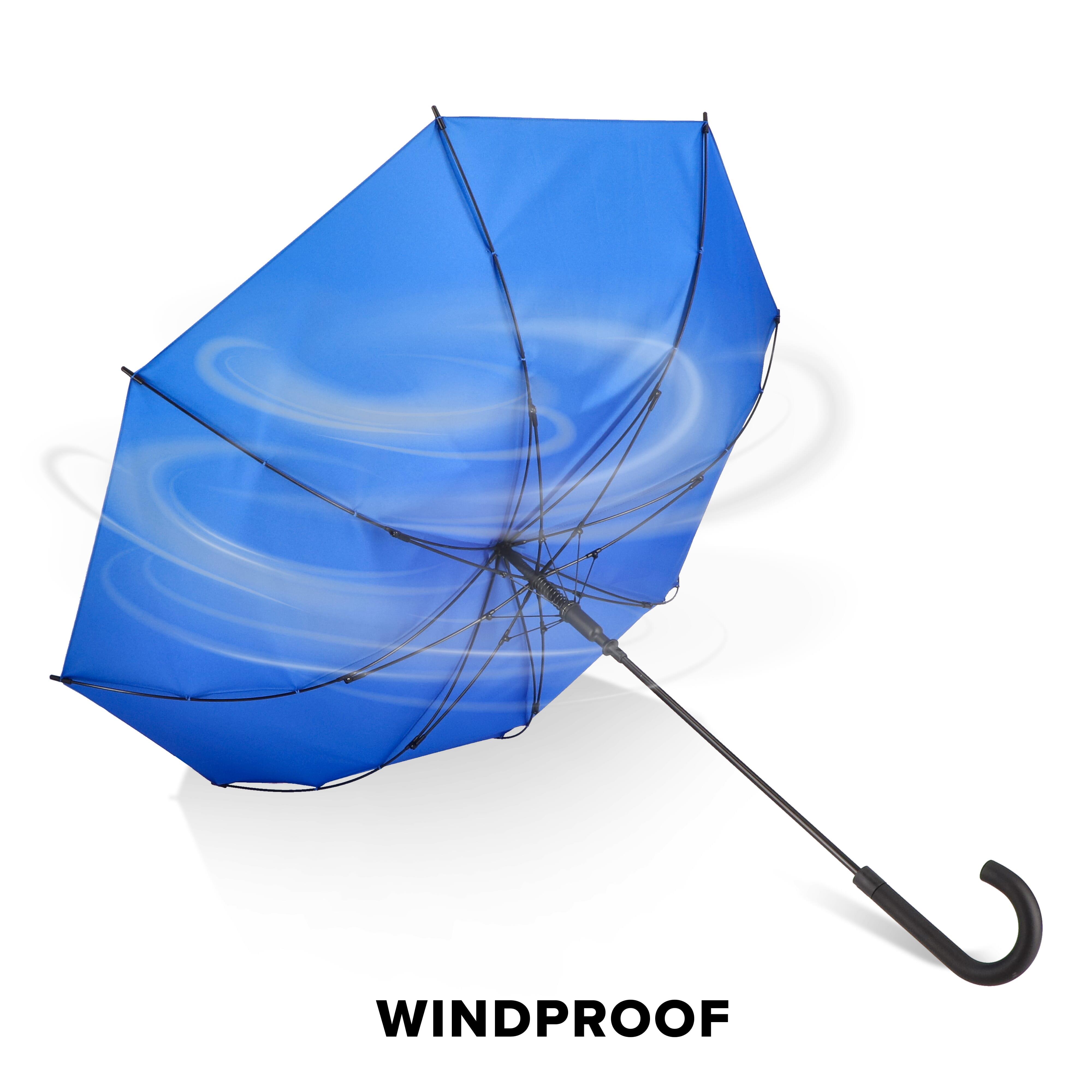 Verdure 190T Pongee 23´ windproof Hakenschirm Auto open