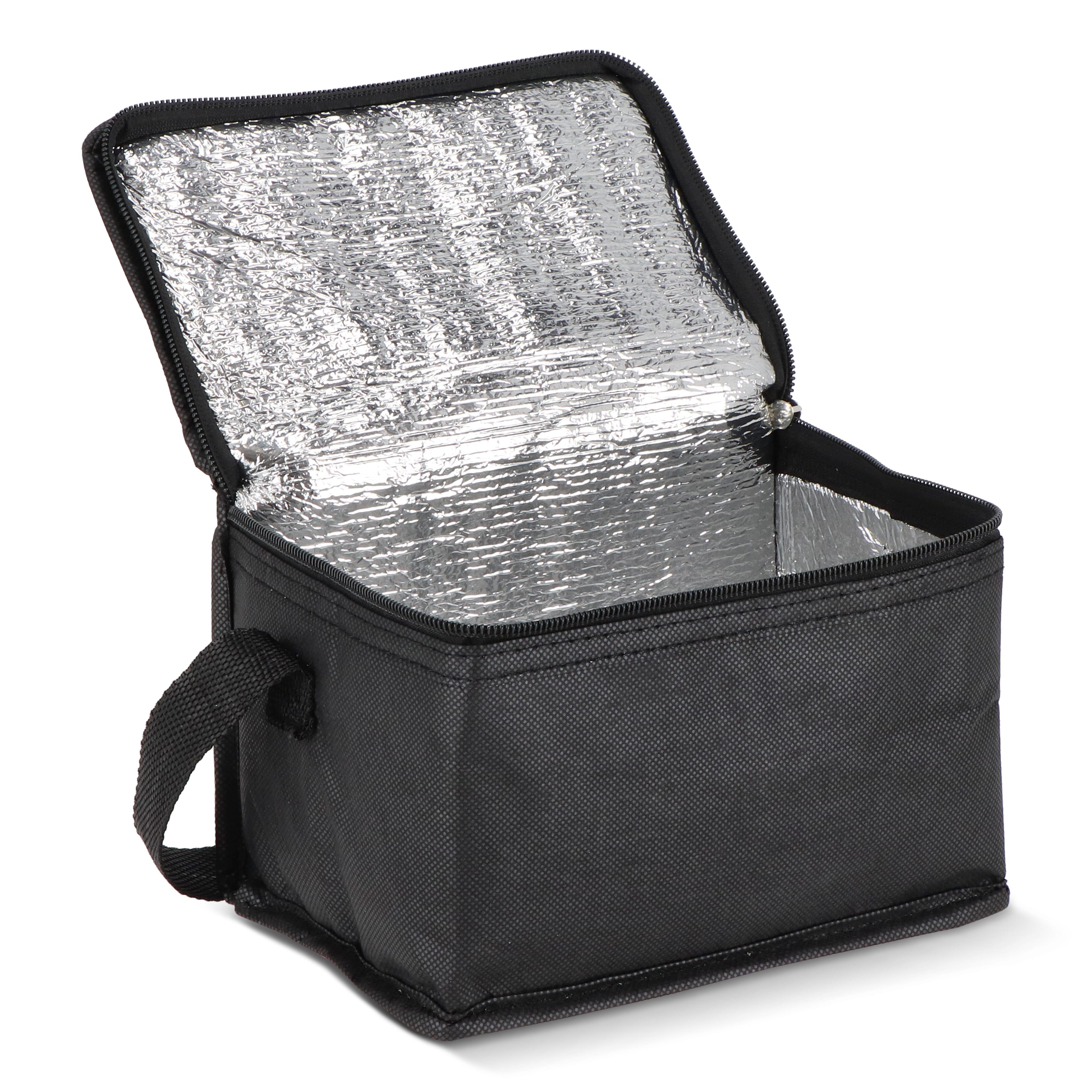 R-PET 6 Dosen-Kühltasche Non Woven 20x 13 x 12,5cm 75g/m²