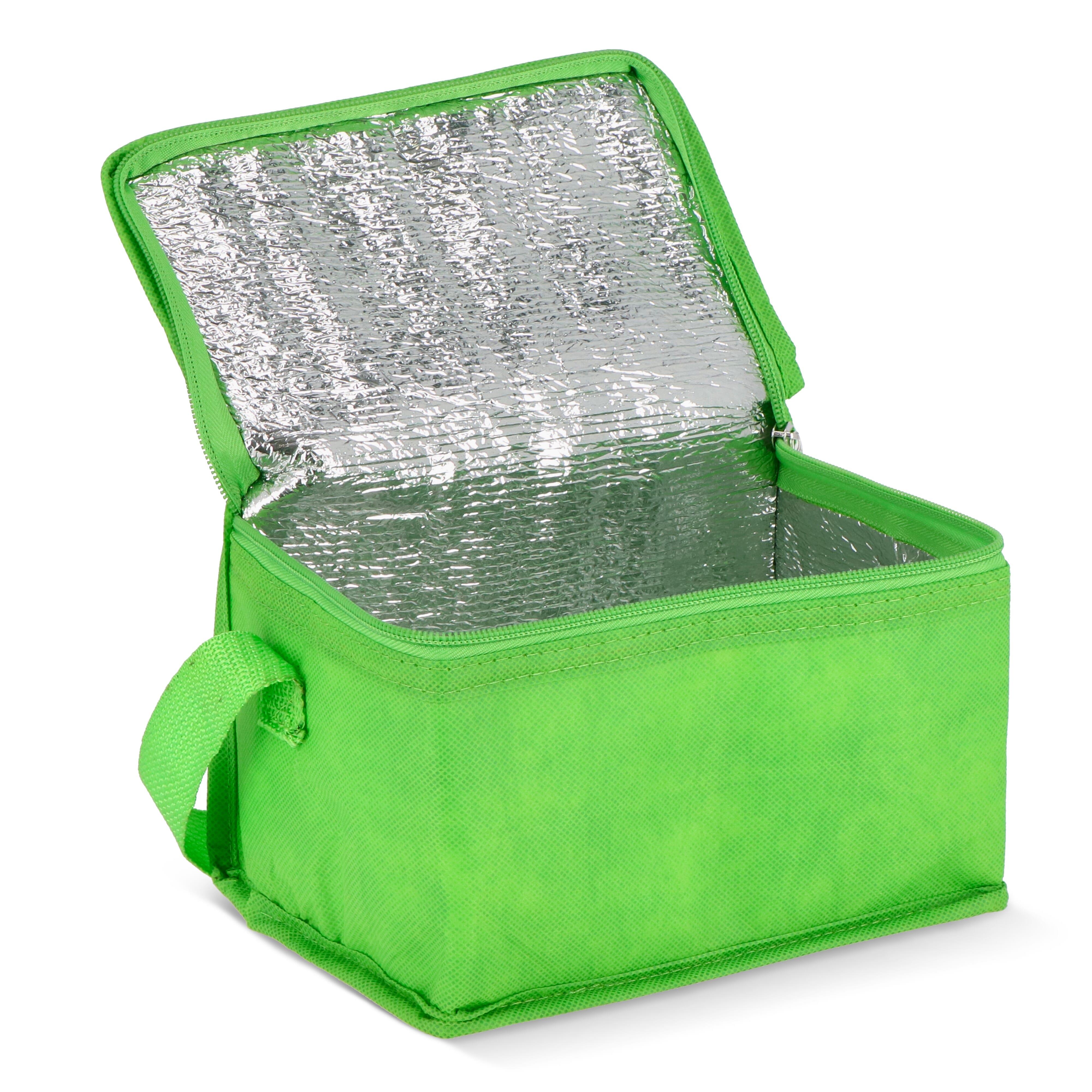 R-PET 6 Dosen-Kühltasche Non Woven 20x 13 x 12,5cm 75g/m²