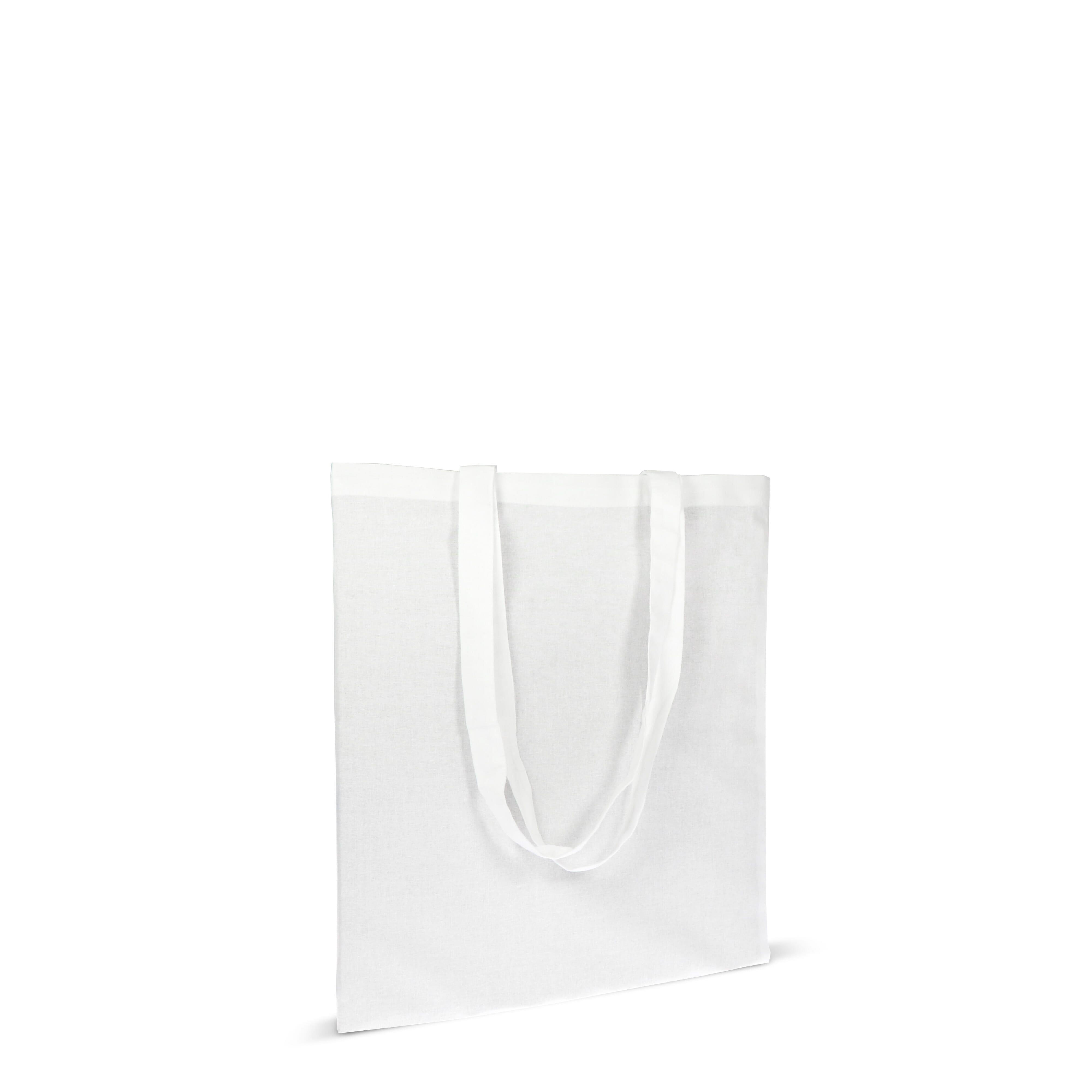 Tasche Bio-Baumwolle Farbe lang 140g/m² 38x42 cm