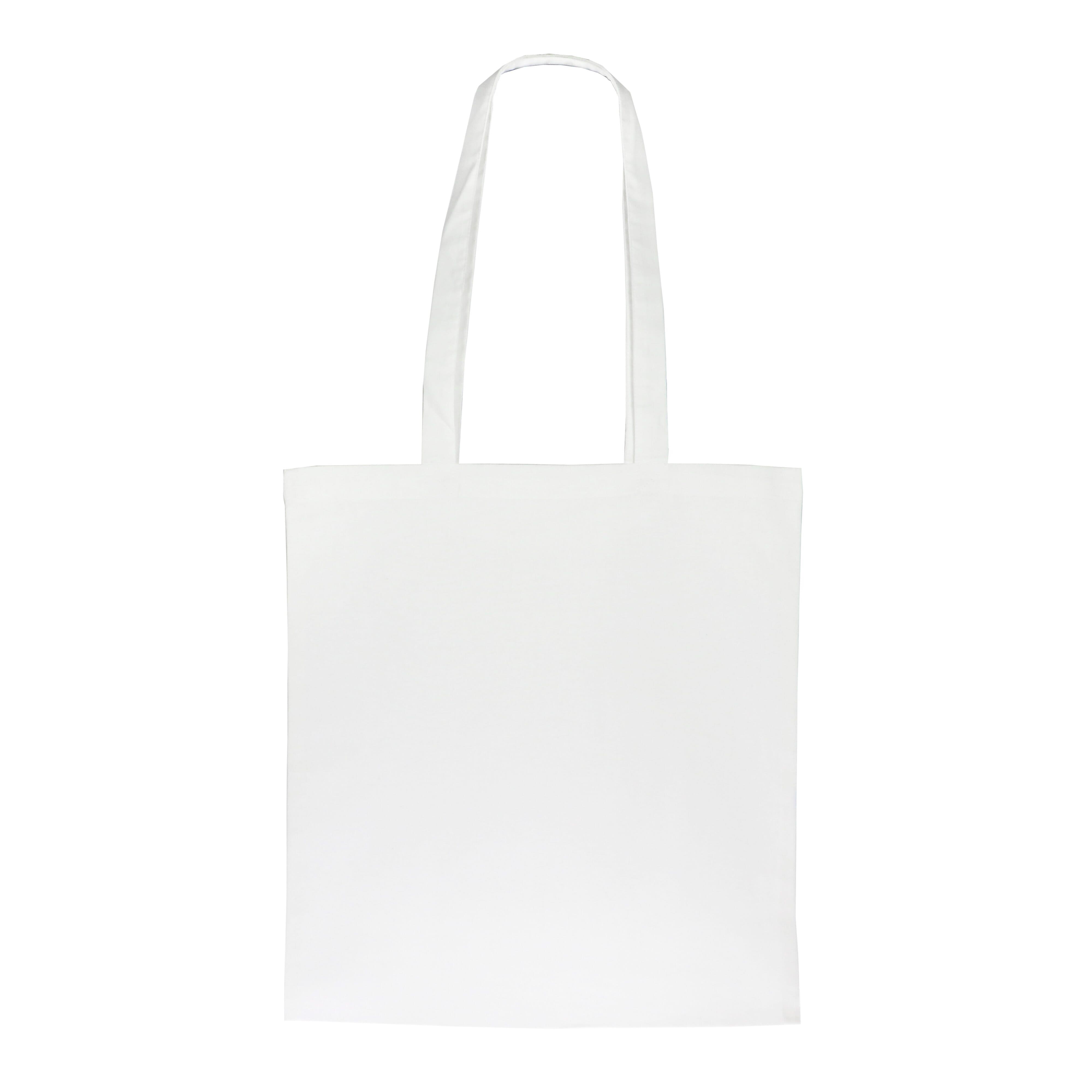 Tasche Bio-Baumwolle Farbe lang 140g/m² 38x42 cm