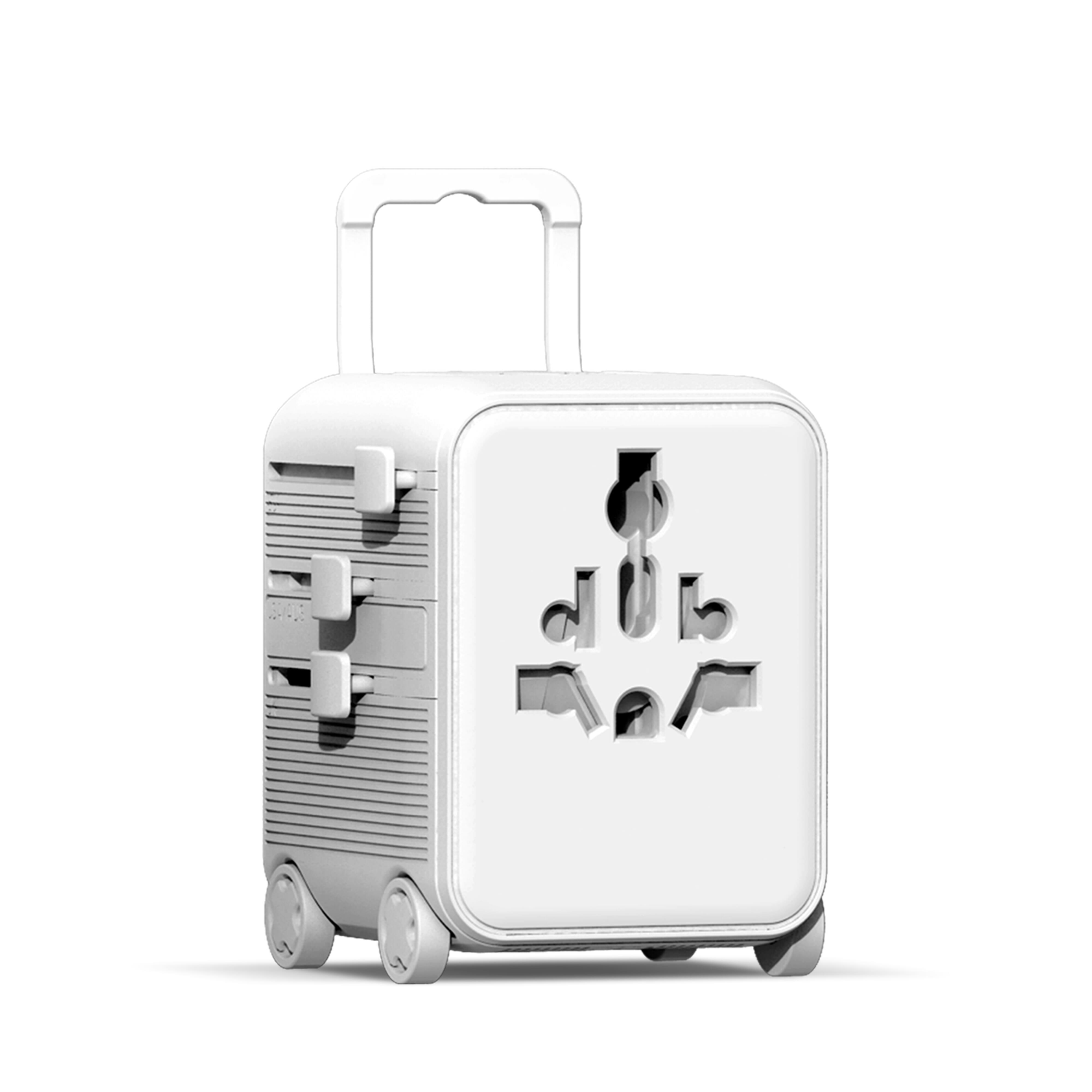 Xoopar Luggie GaN Weltreise-Adapter-Trolley