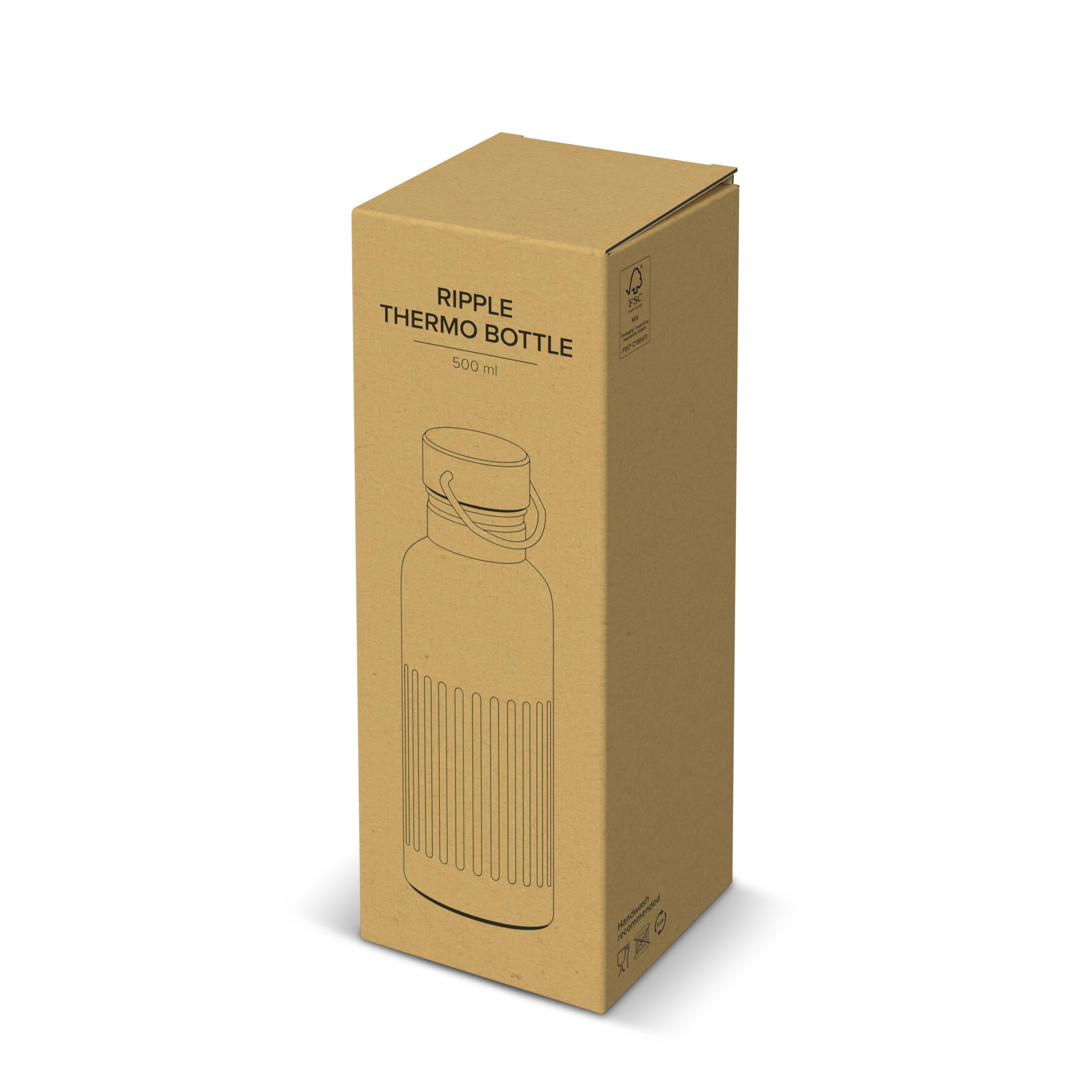 Recycelte Edelstahl-Isolierflasche 500 ml
