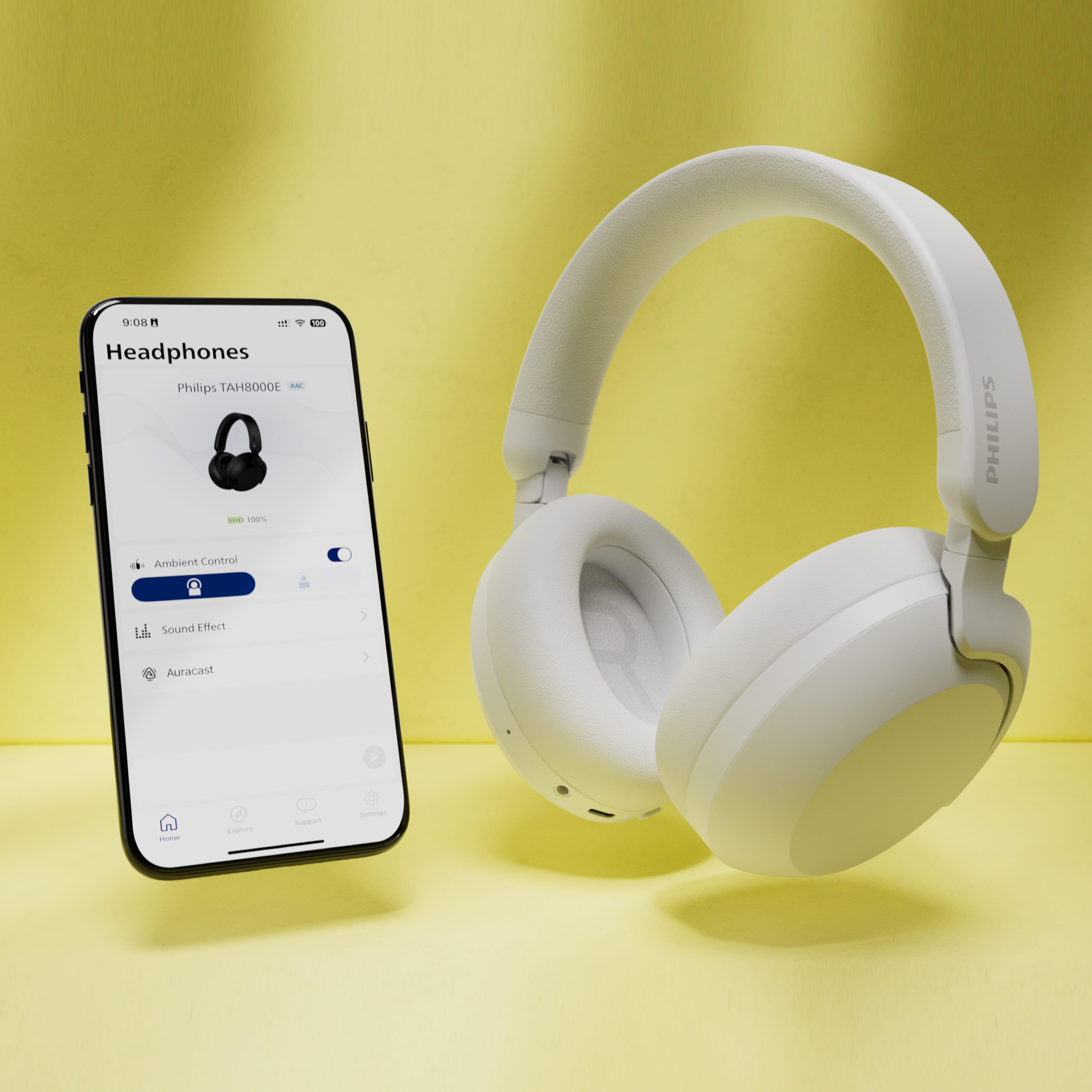 Philips TAH8000E Over-Ear-Kopfhörer mit ANC