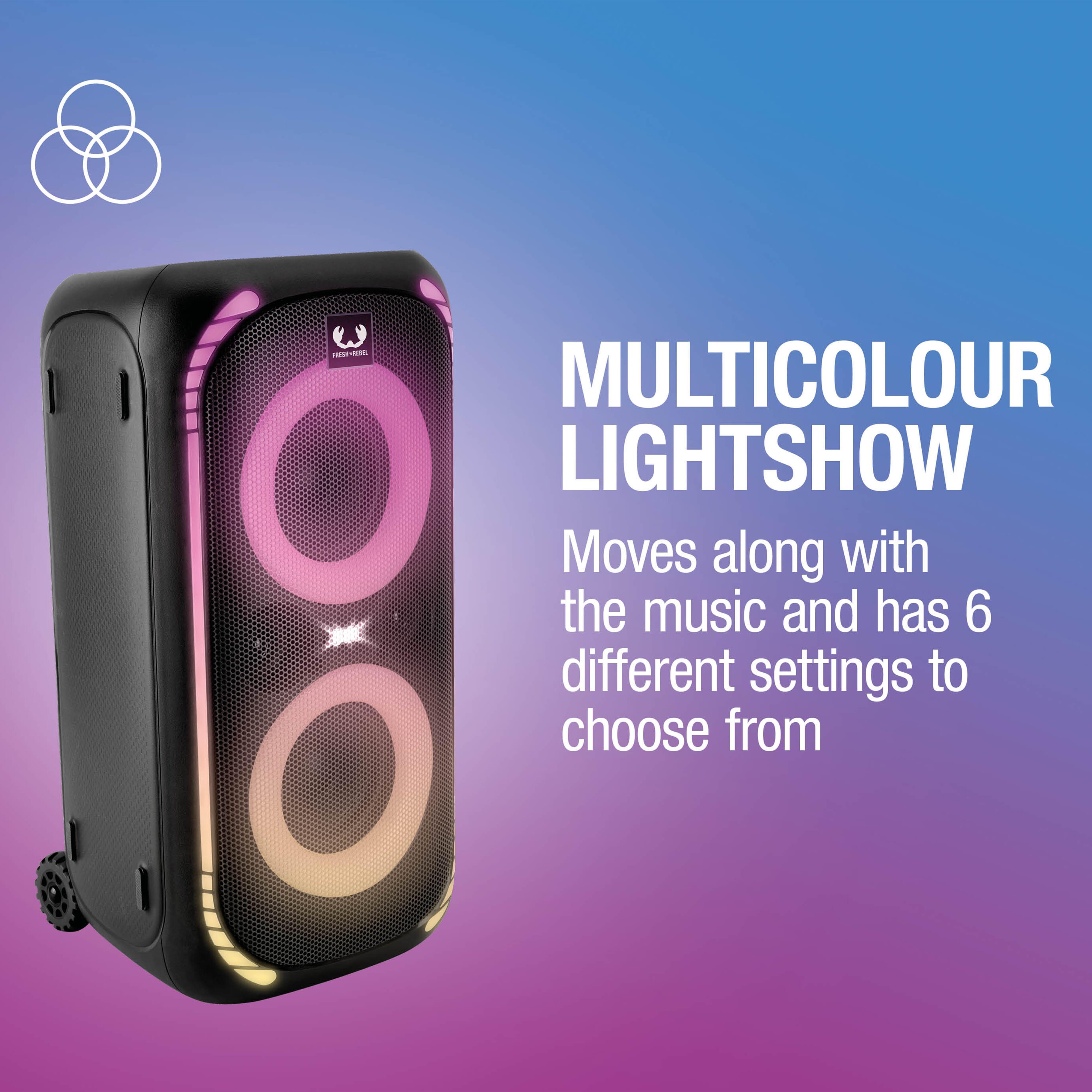 Fresh ´n Rebel Party Loud L Kabelloser Lautsprecher 640W