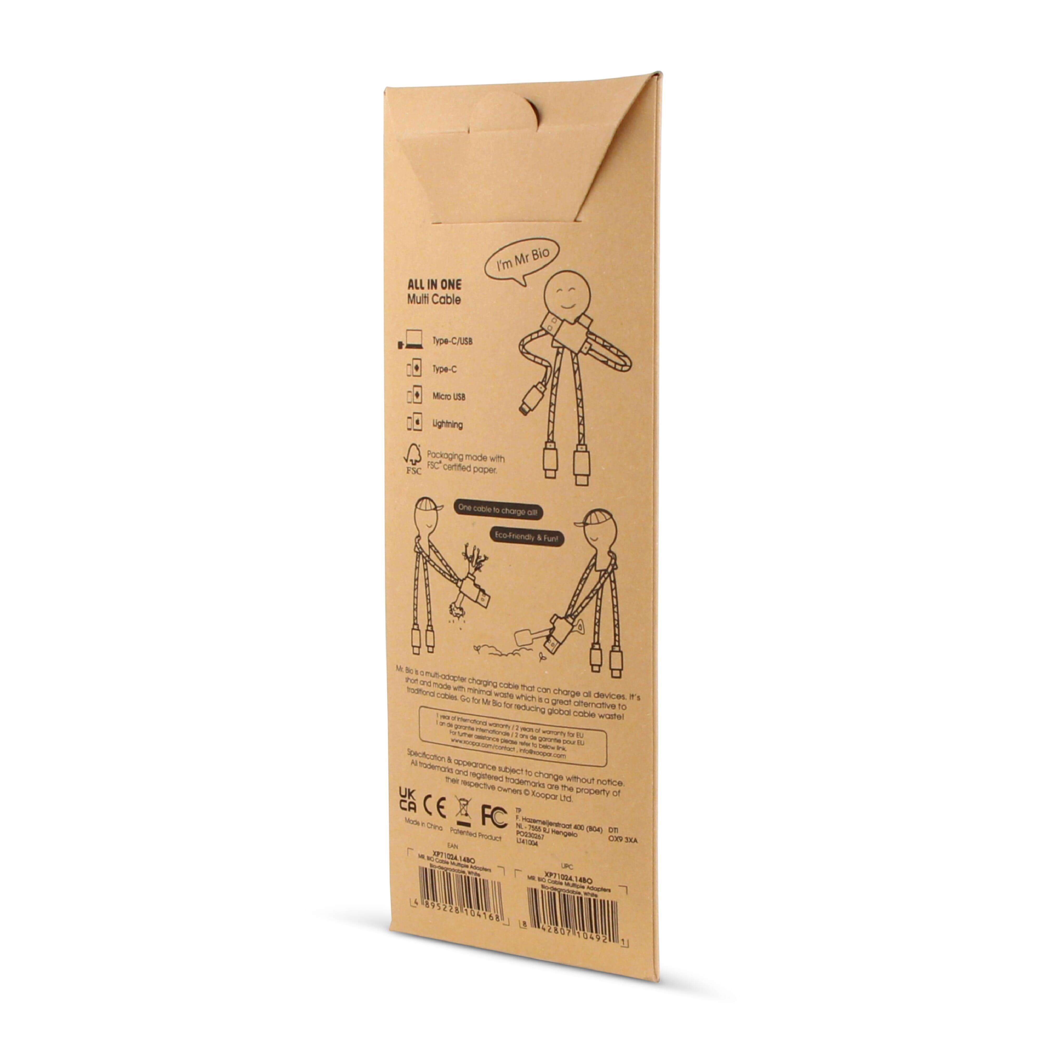 2081 | Xoopar Mr. Bio Charging cable