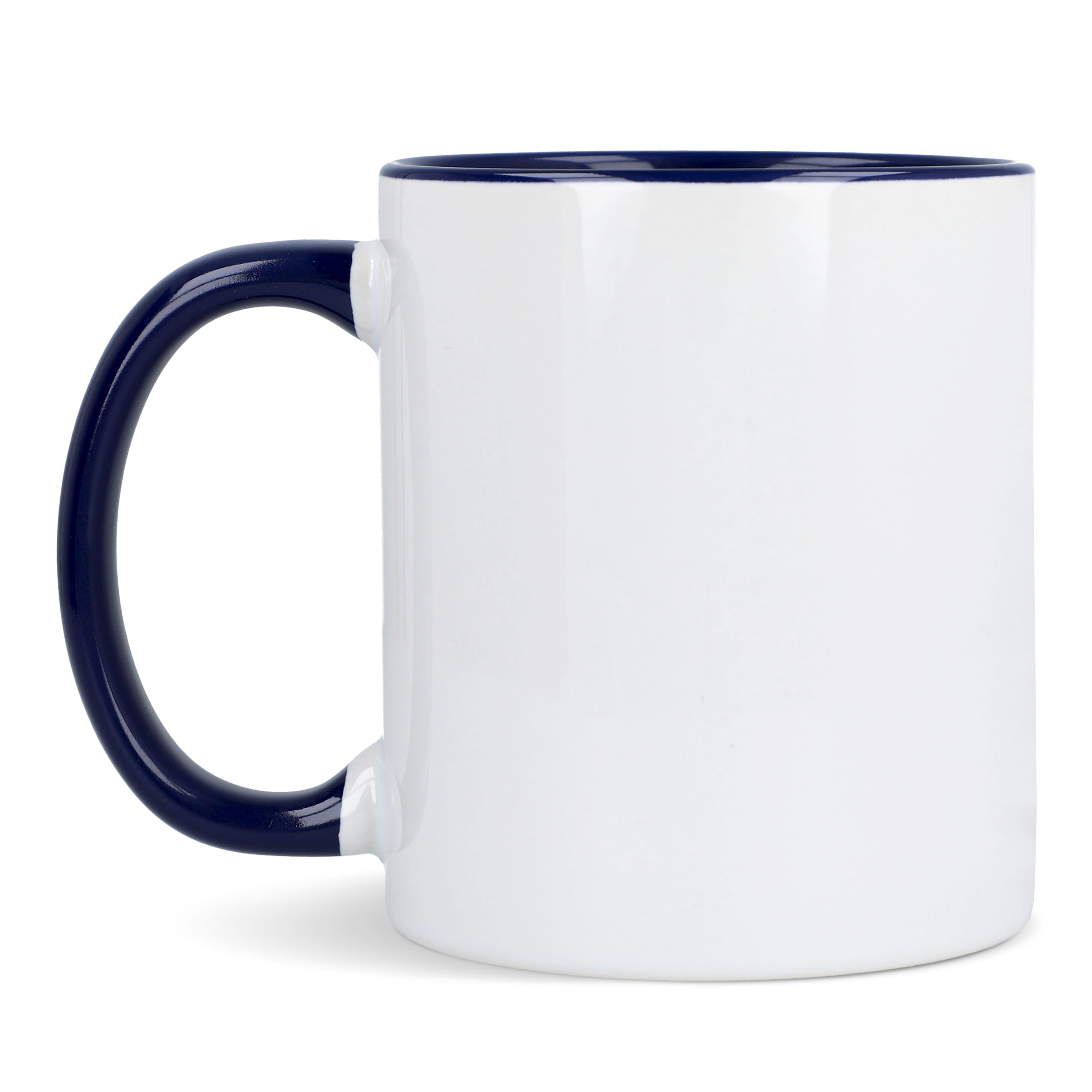 Oslo Sublimationsbecher  farbig innen & Griff 300ml
