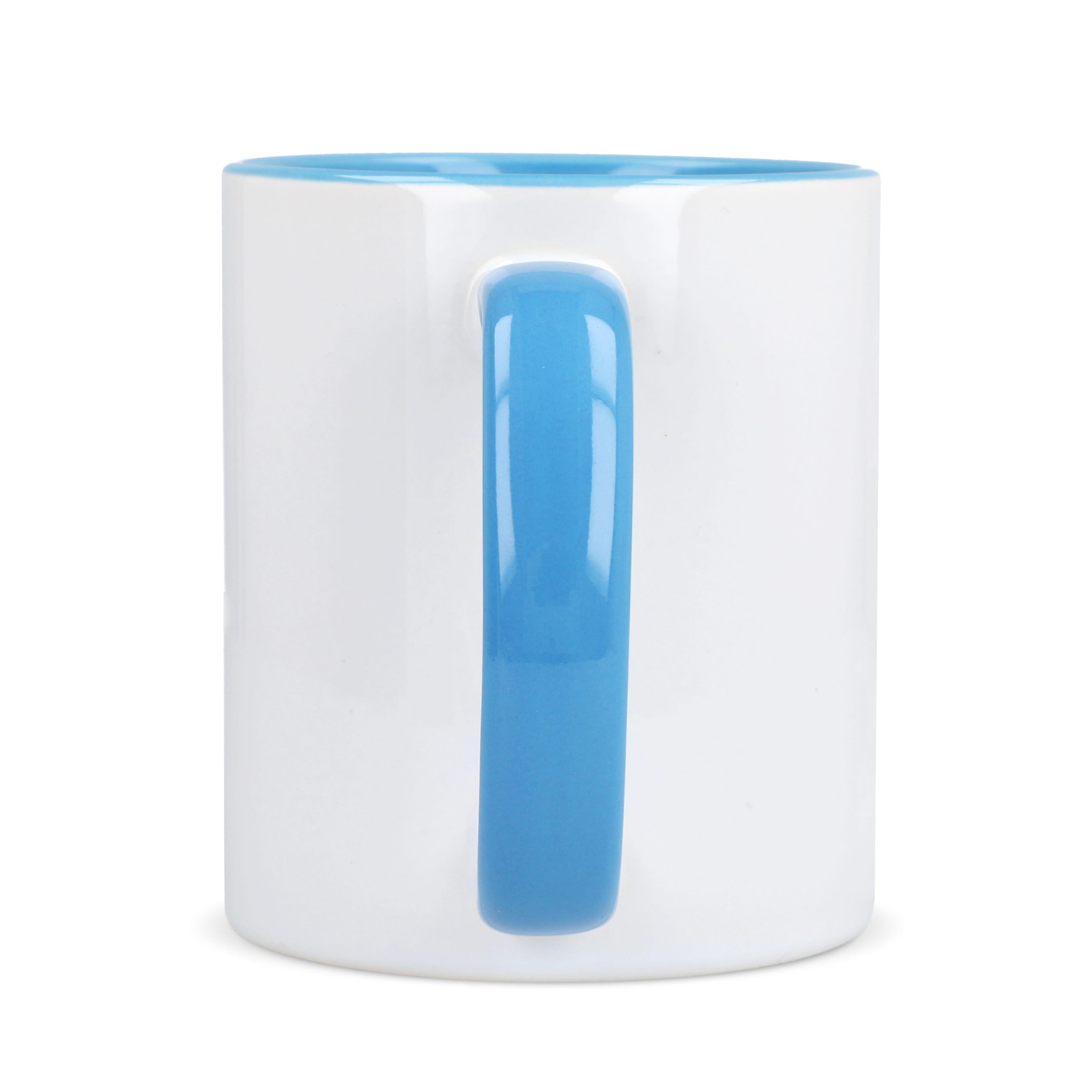 Oslo Sublimationsbecher  farbig innen & Griff 300ml