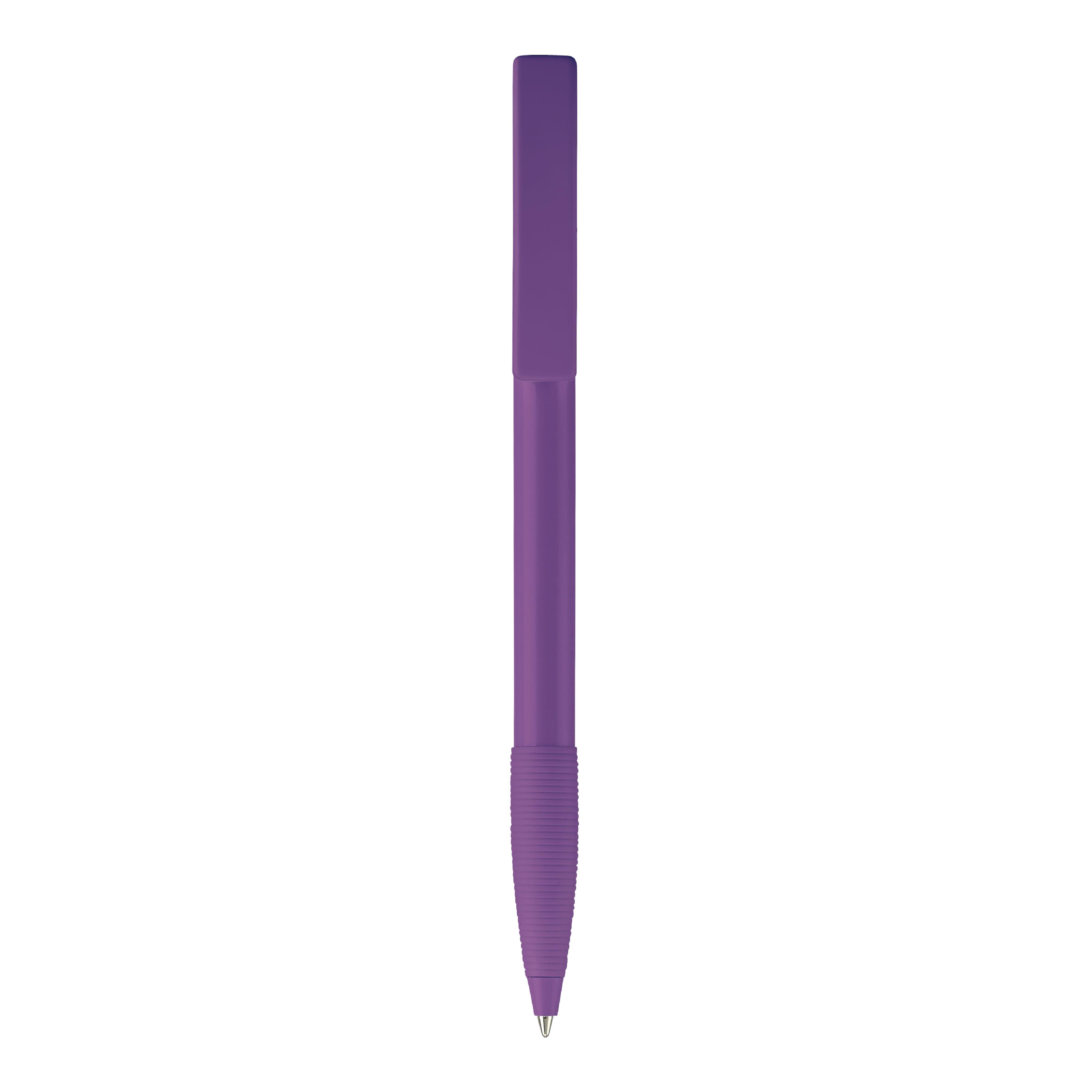 Kugelschreiber Nash Hardcolour mit Gummigriff