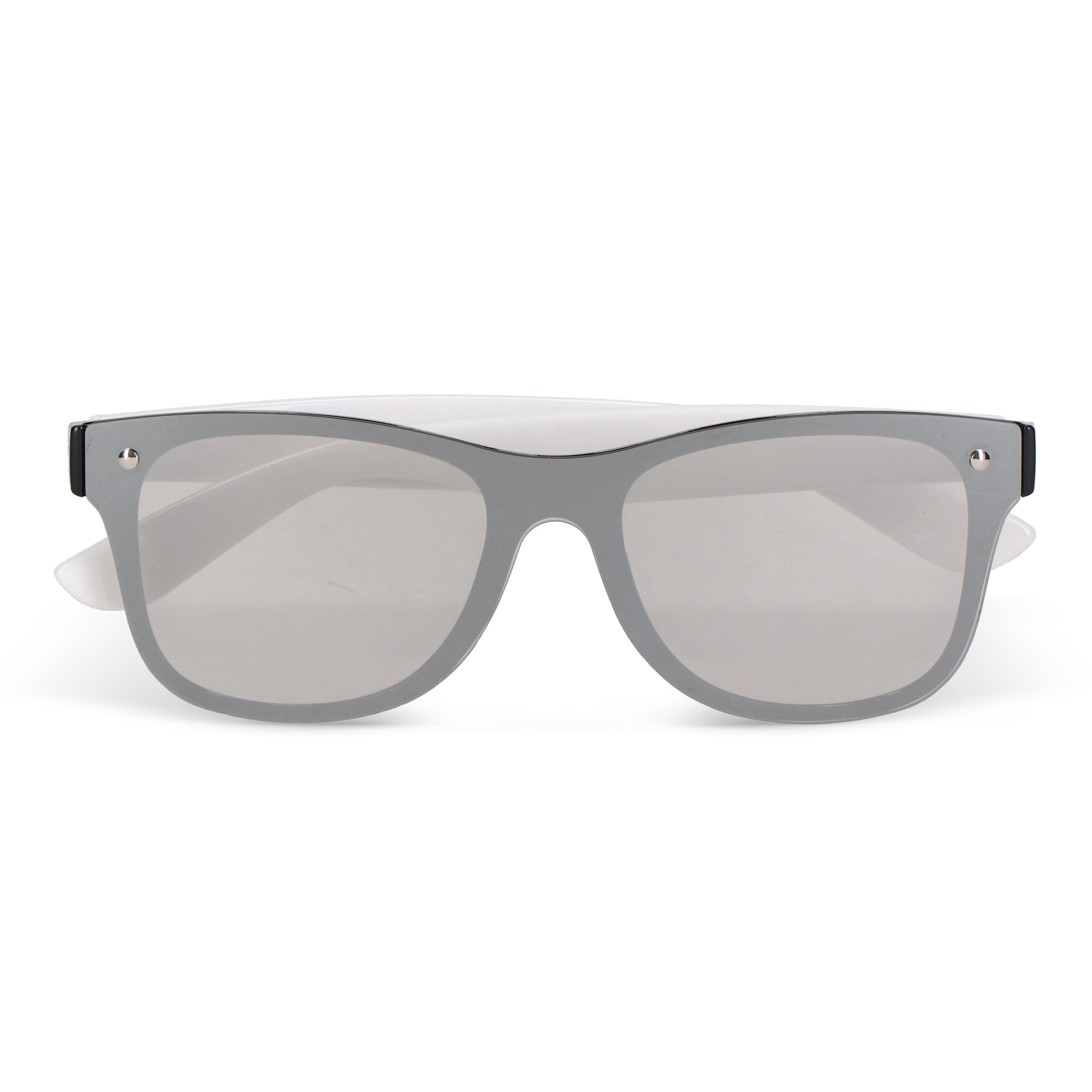 Justin R-PC Sonnenbrille mit verspiegelten Uni-Gläsern UV400