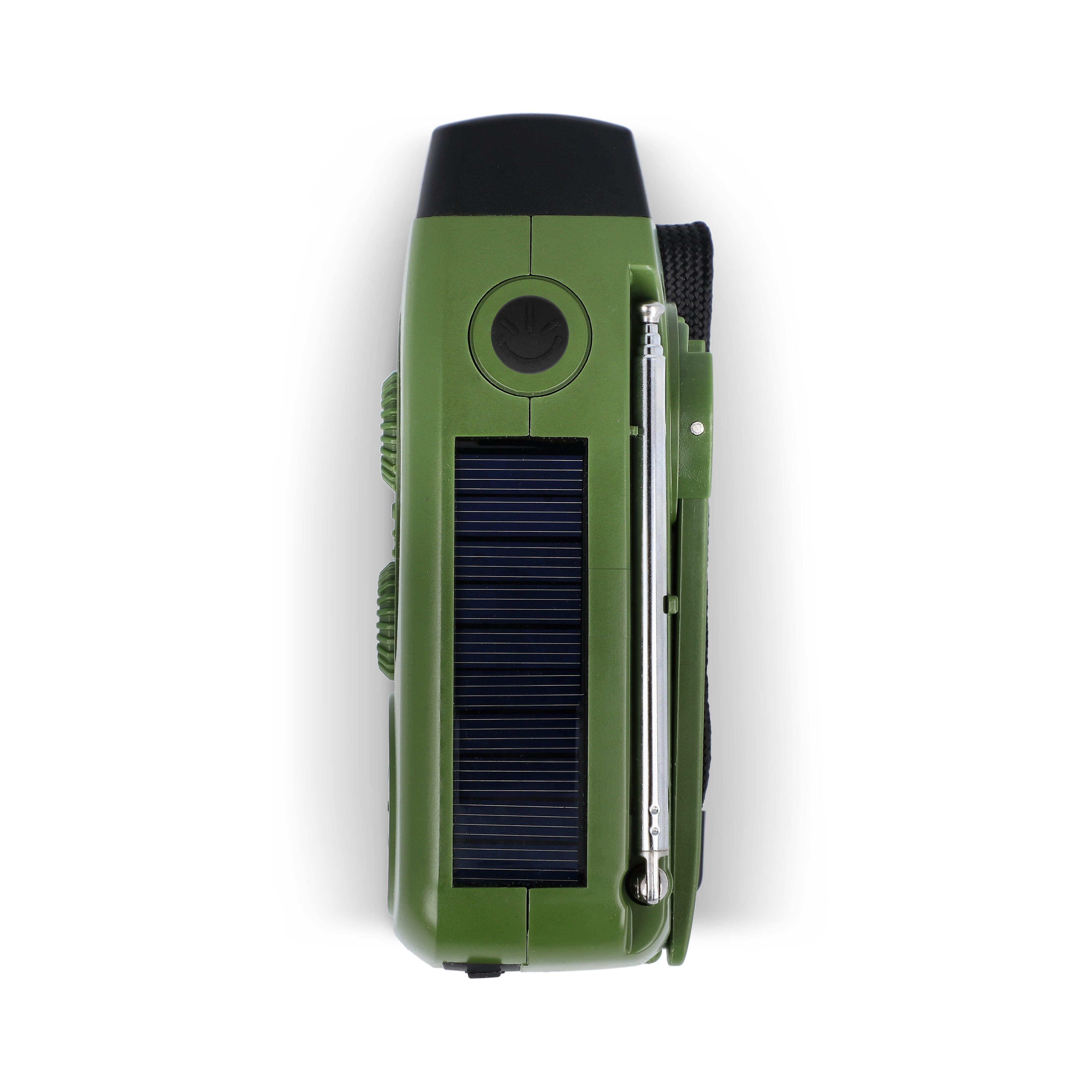 SafeSound Notfallradio mit Solar und Handaufzug
