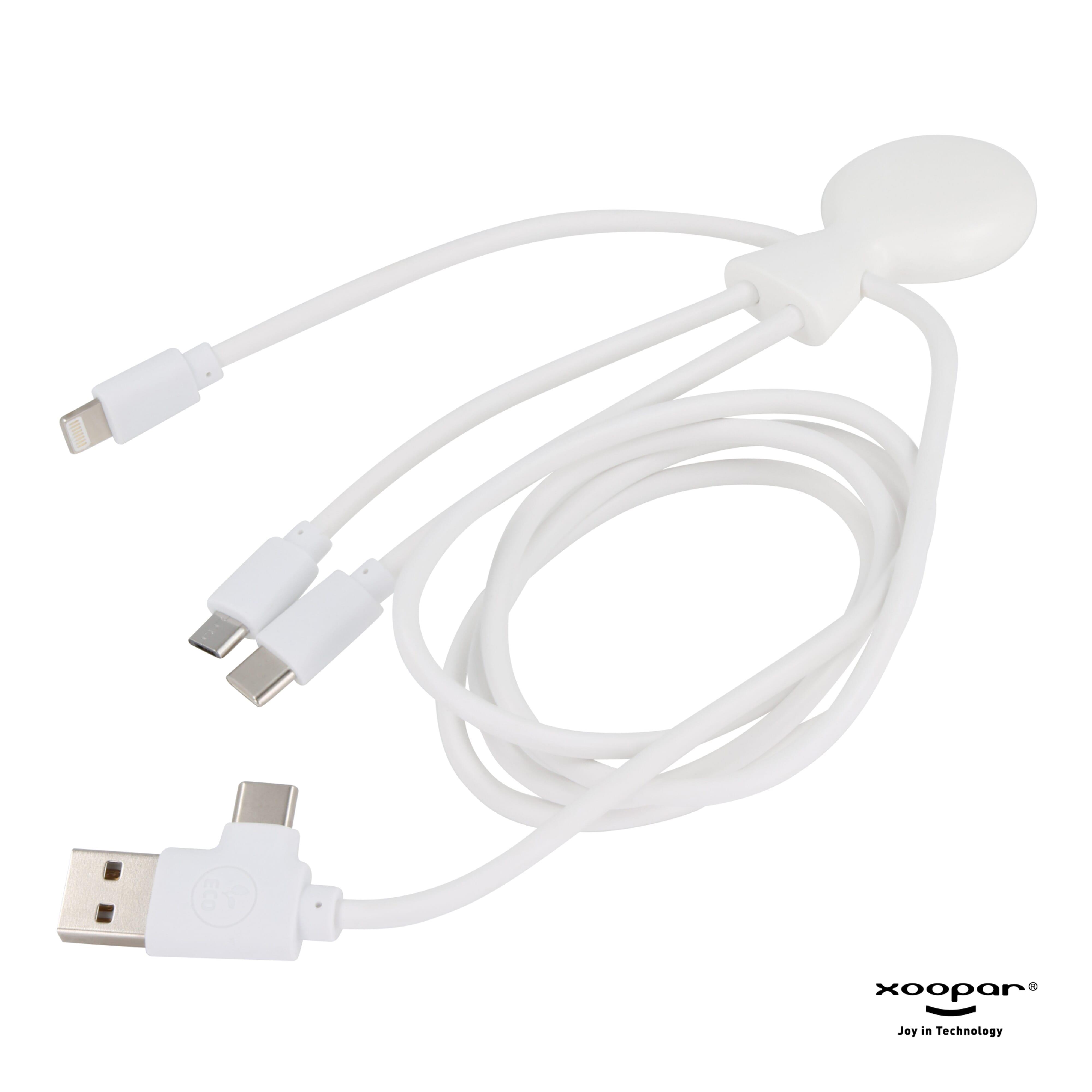 3199 | Xoopar Mr. Bio Powerbank and Cable pack 7000mAh