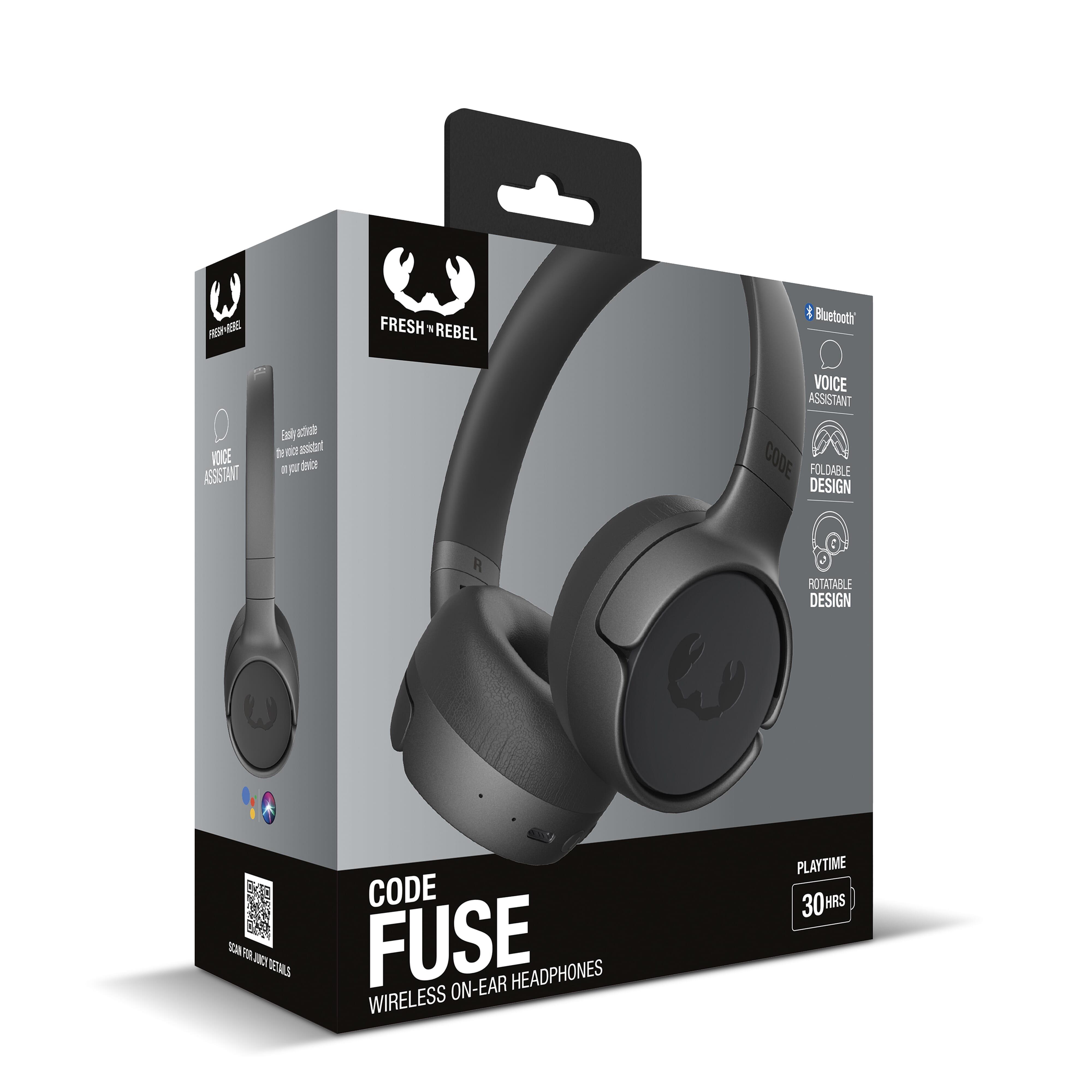 3HP1100 I Fresh ´n Rebel Code Fuse-Wireless on-ear headphone