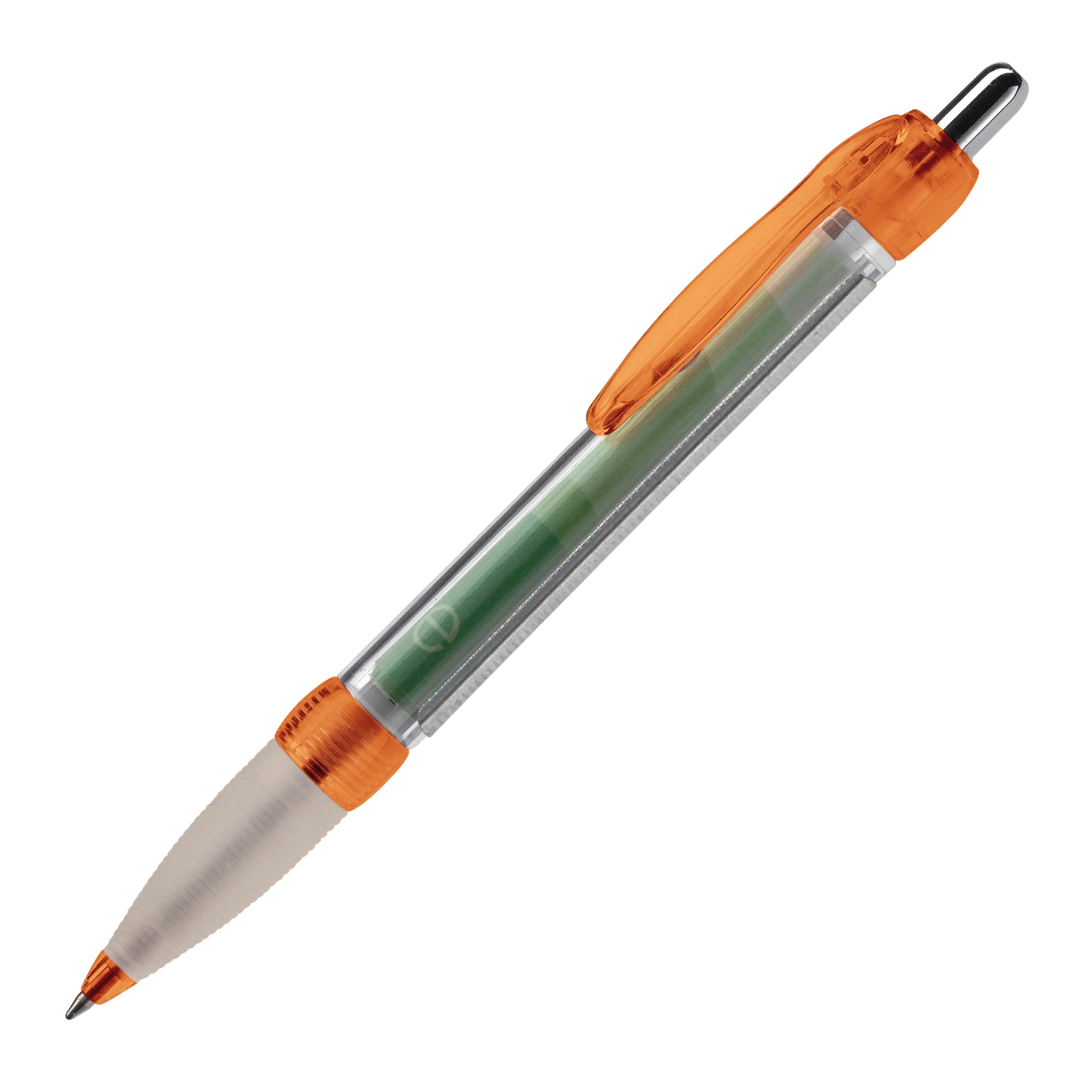 Transparent / Orange