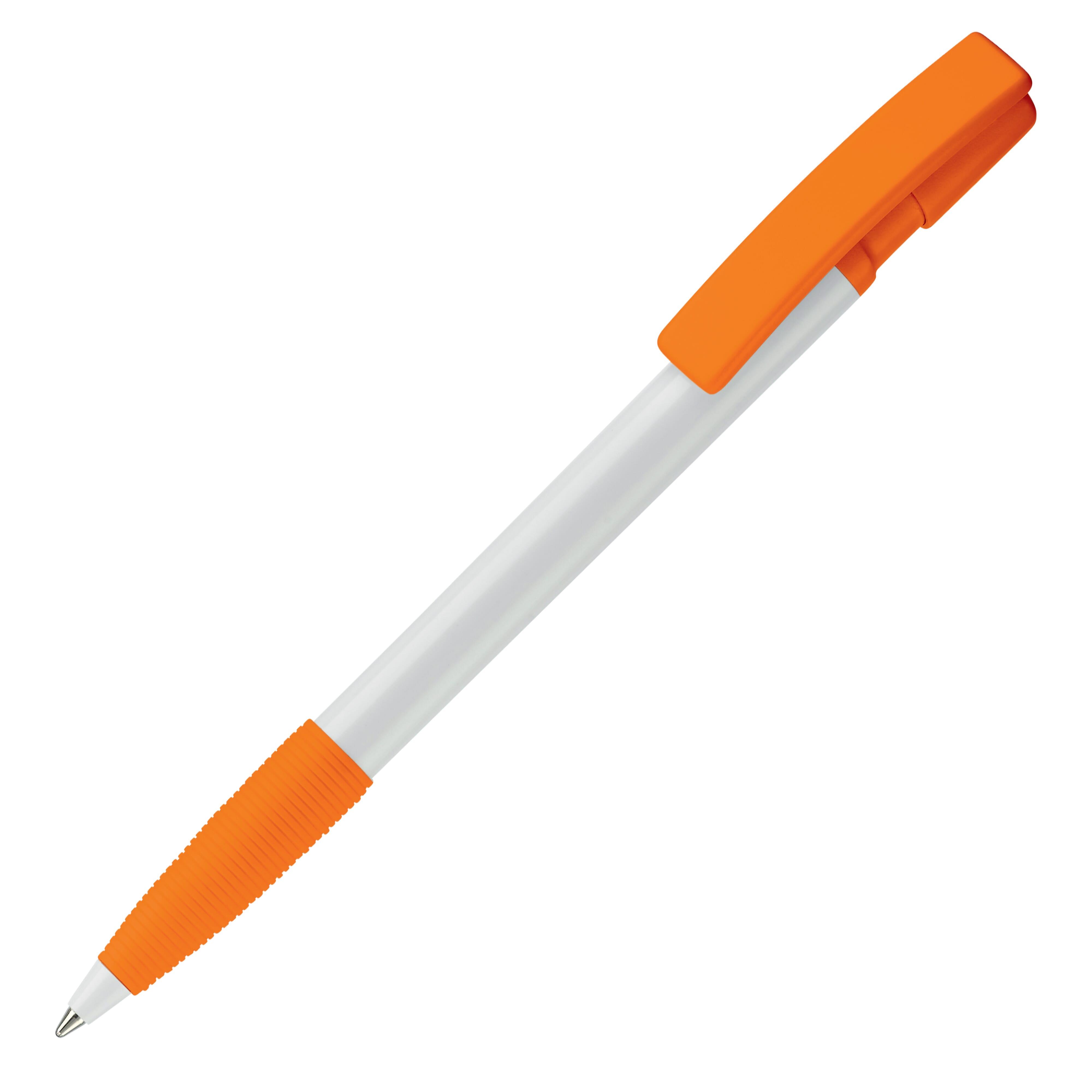 Weiss / Orange
