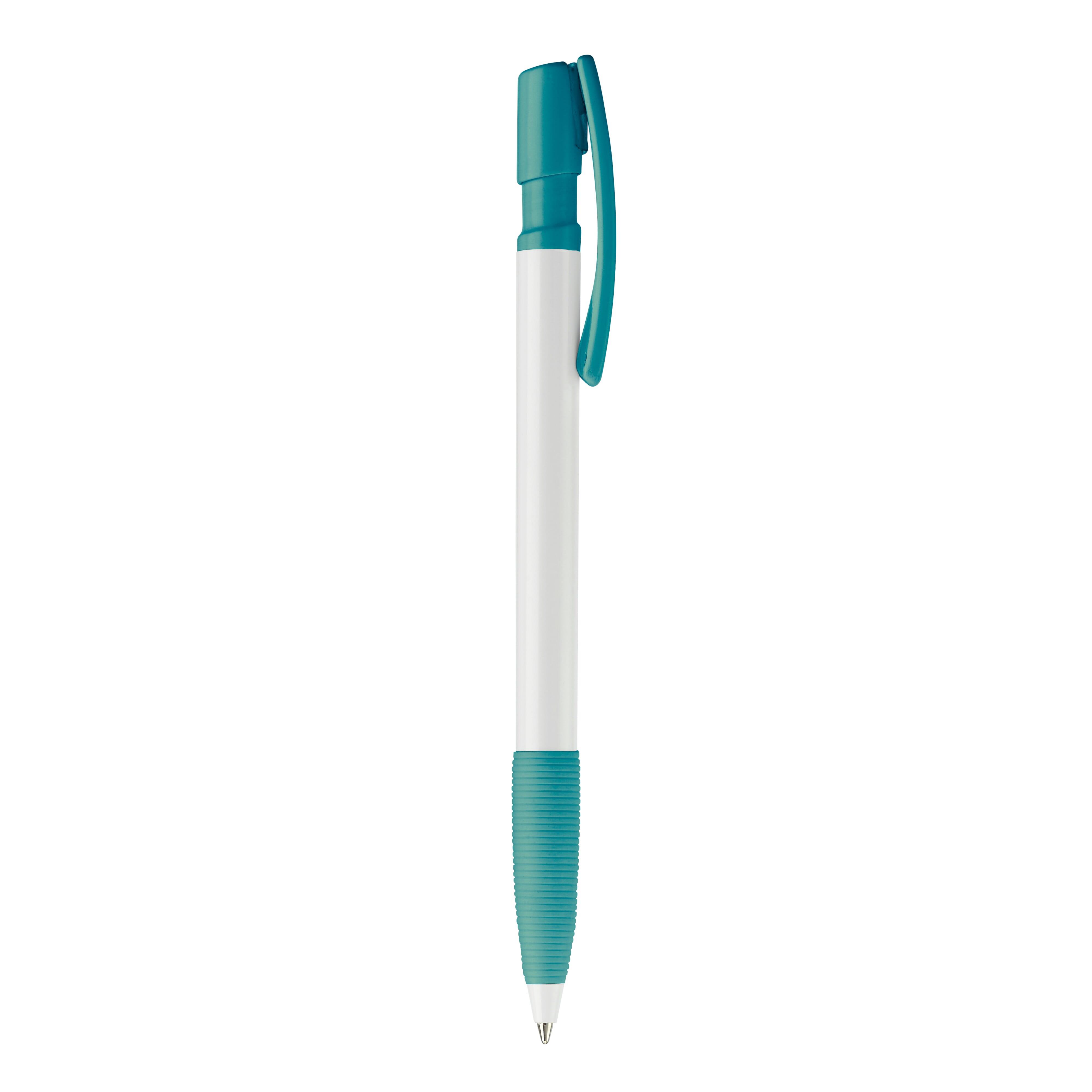 Kugelschreiber Nash Hardcolour mit Gummigriff