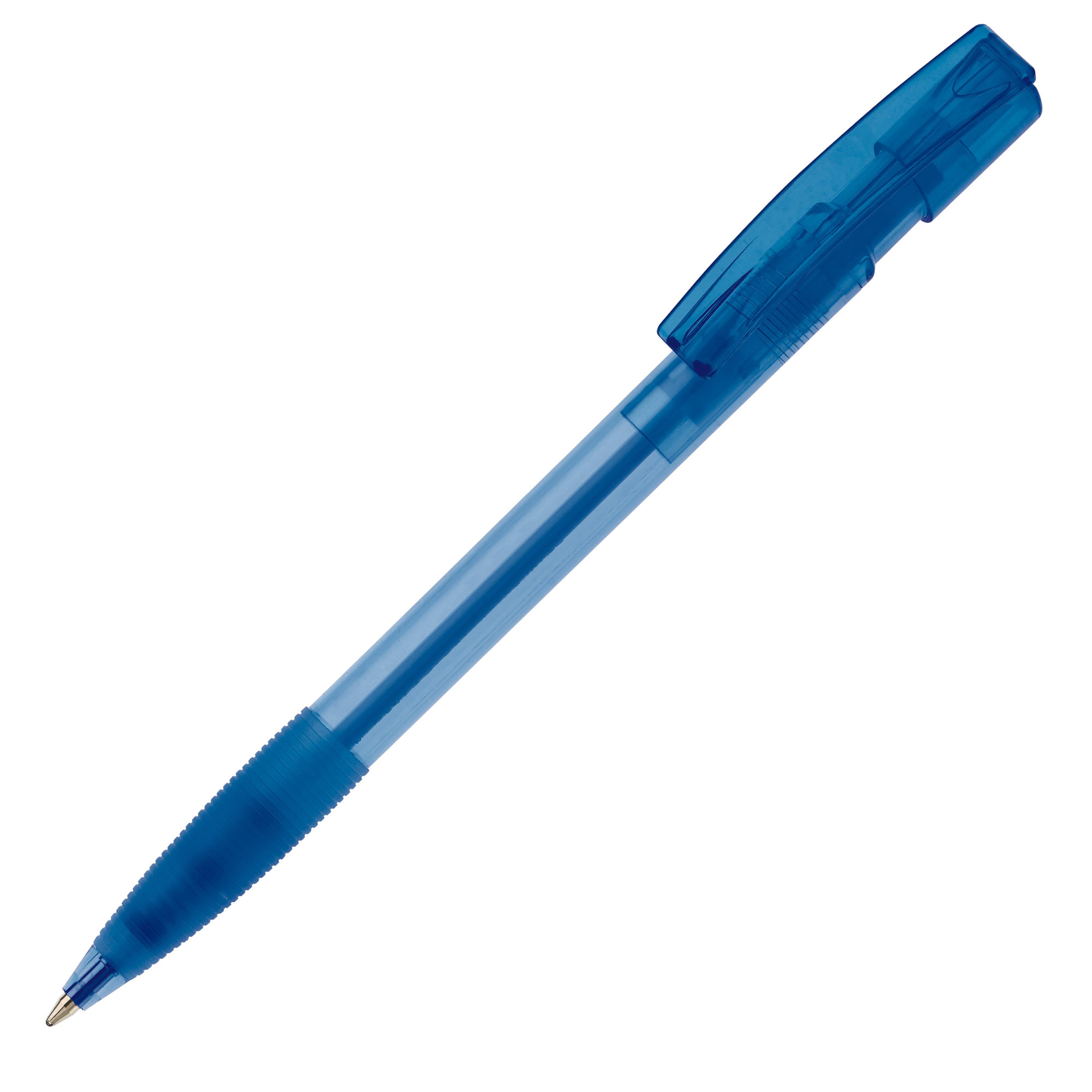 Transparent / Blau