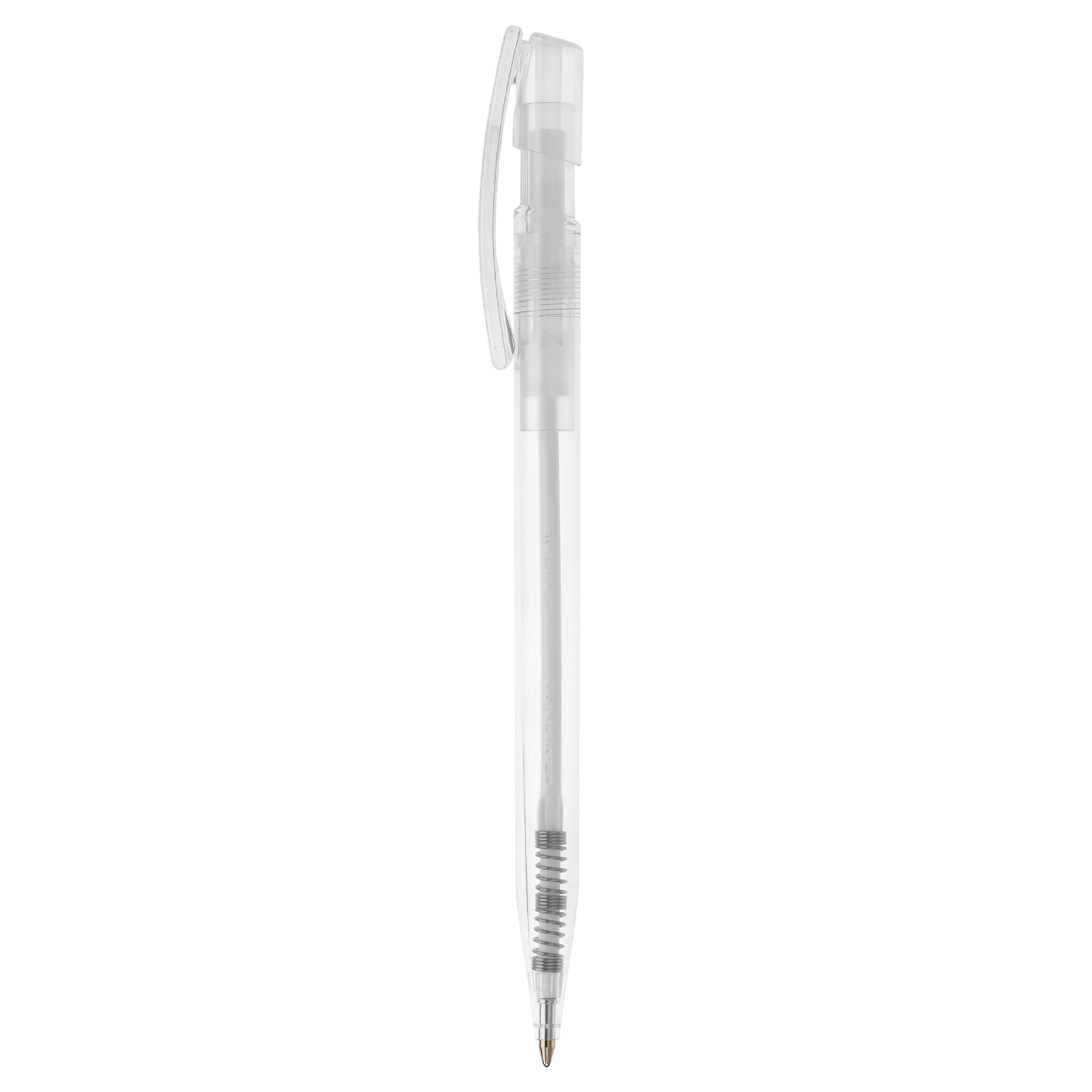 Kugelschreiber Nash Transparent
