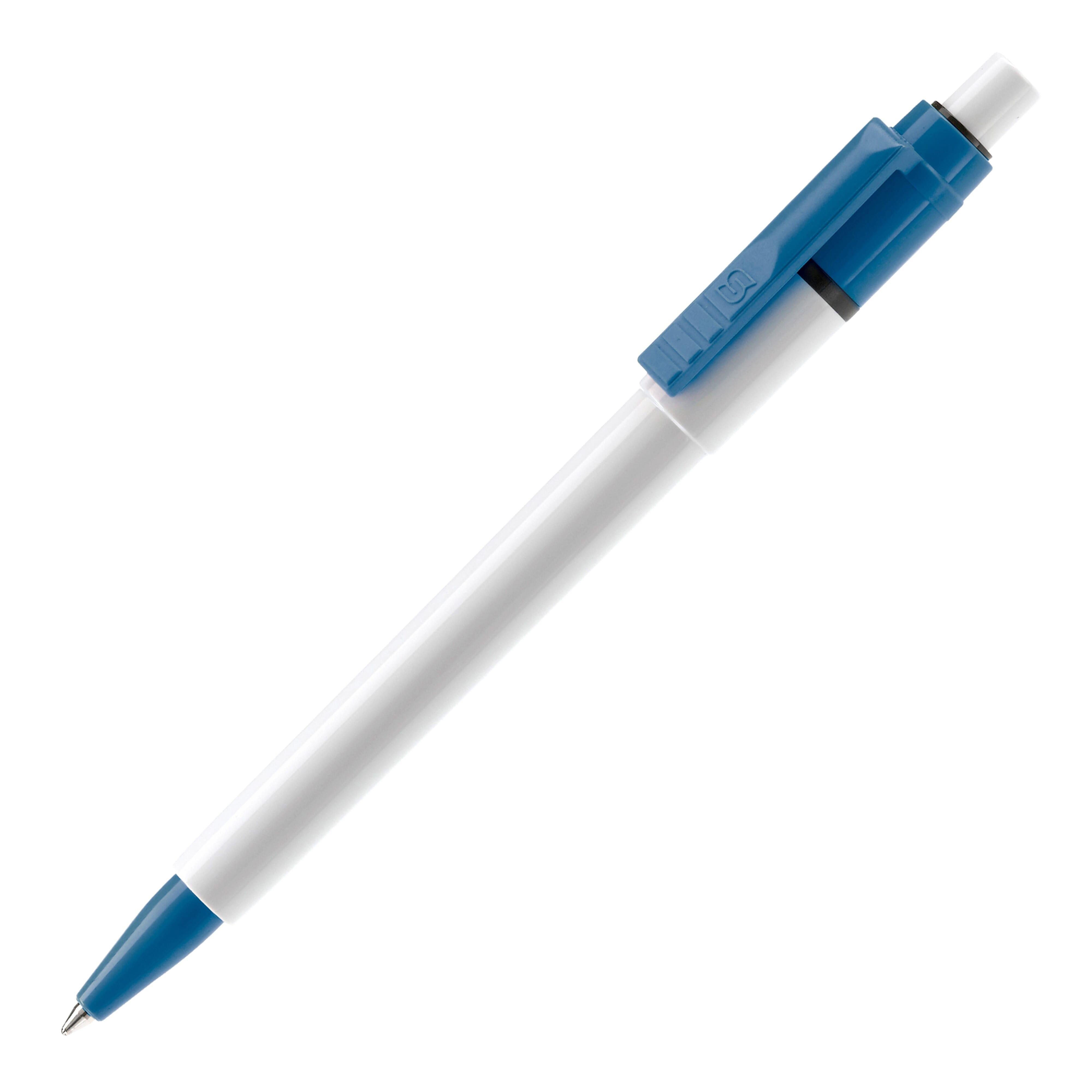 Weiss / Hellblau