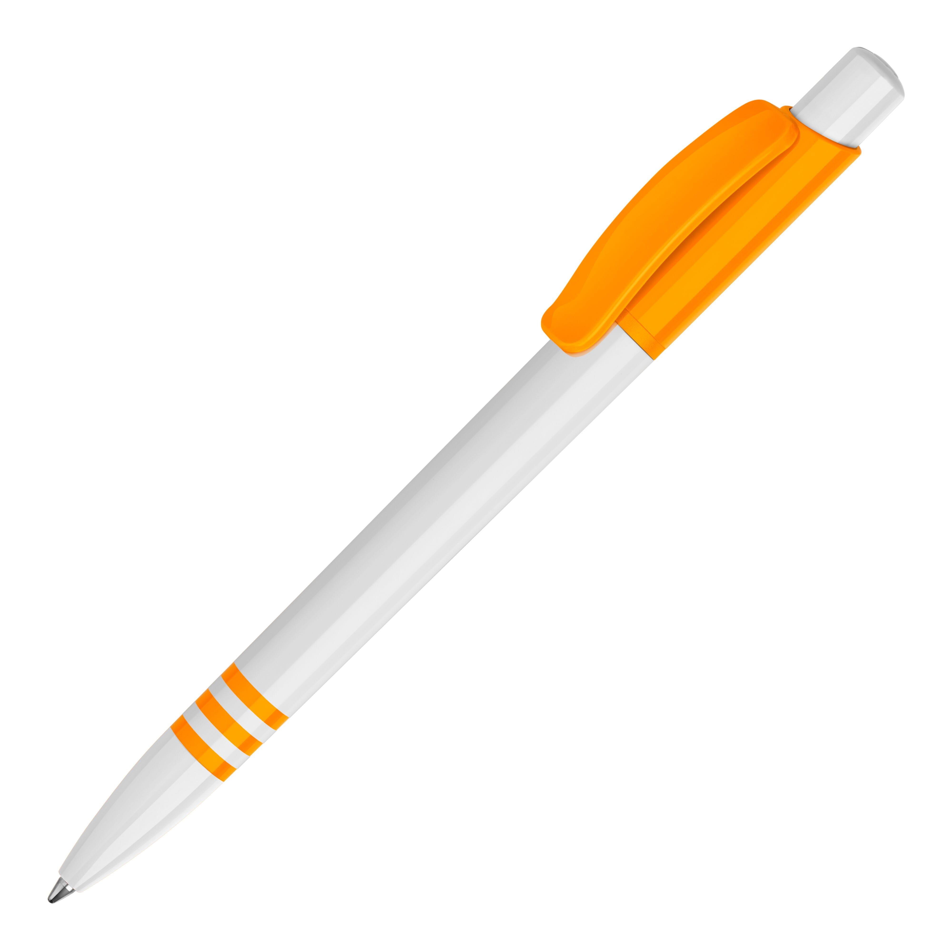Weiss / Orange