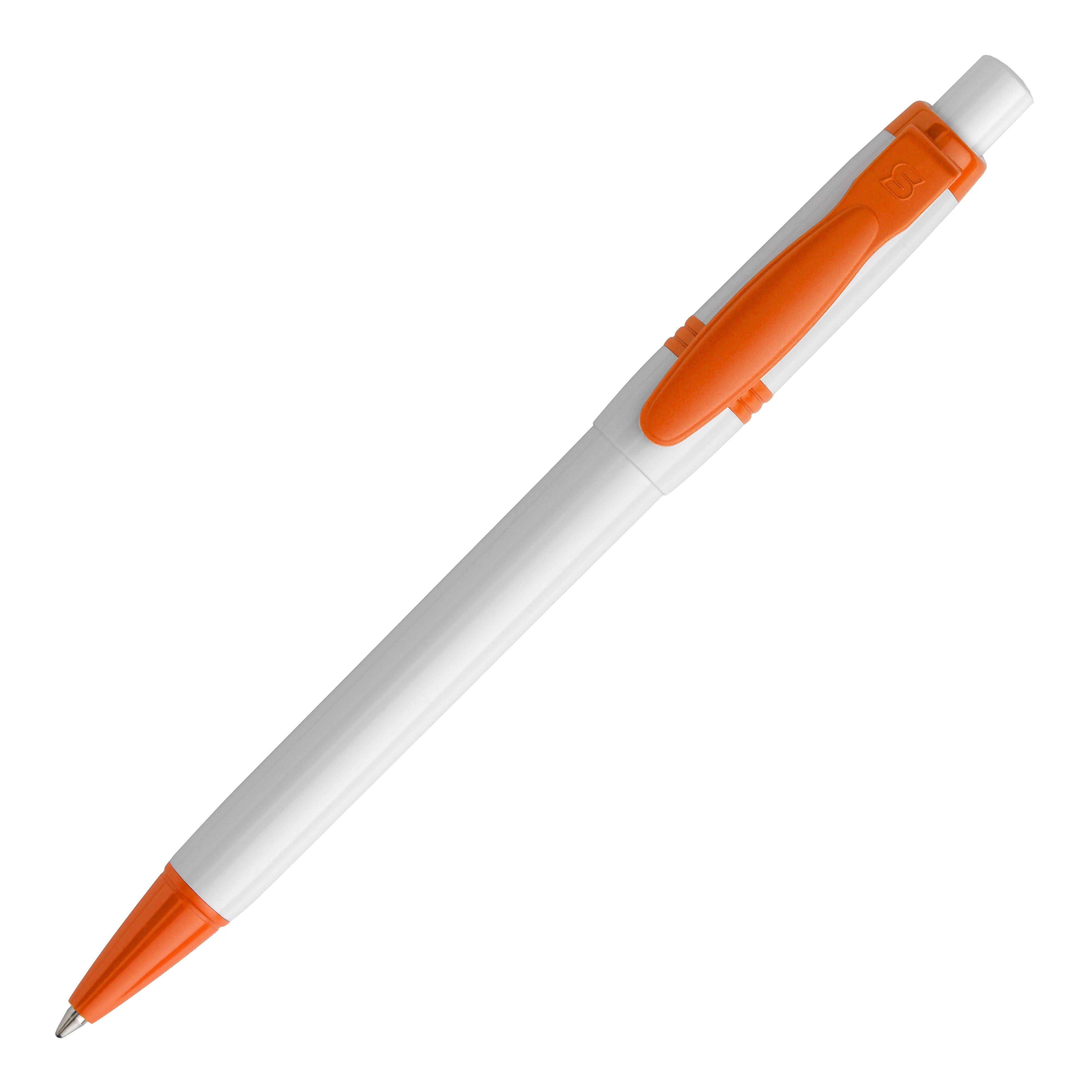 Weiss / Orange