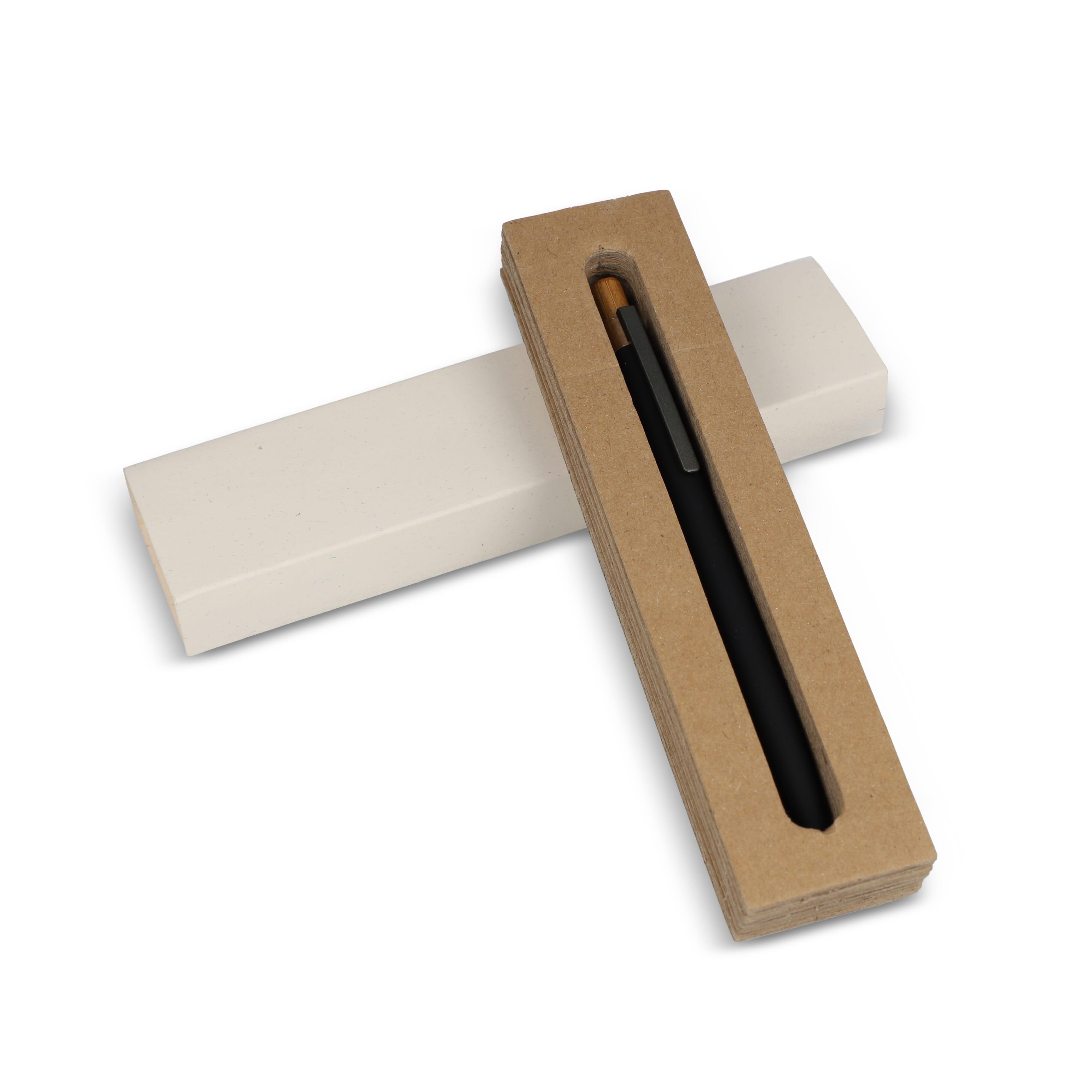 Stiftebox aus recyceltem Milchkarton, 1 Stift