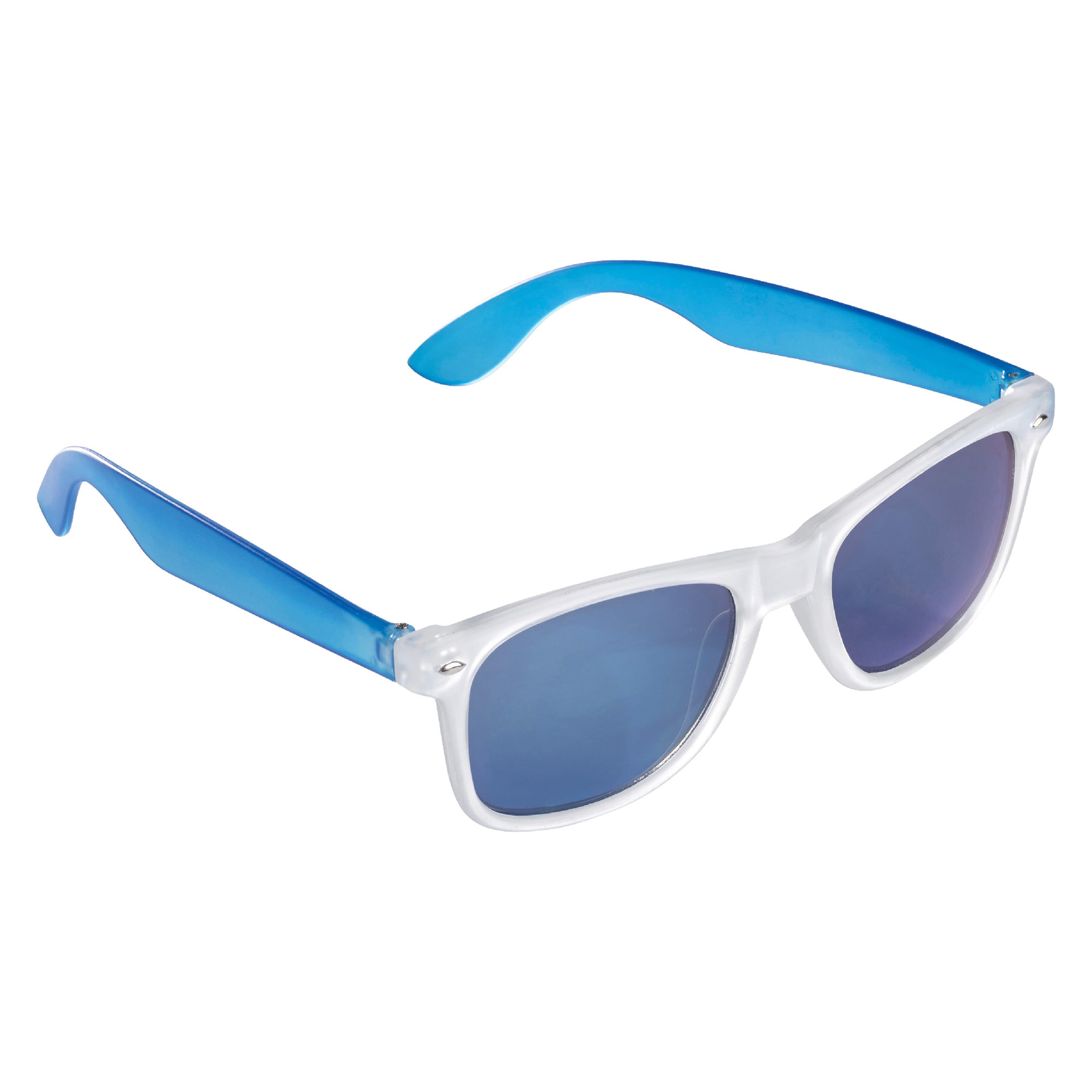 Transparent / Blau