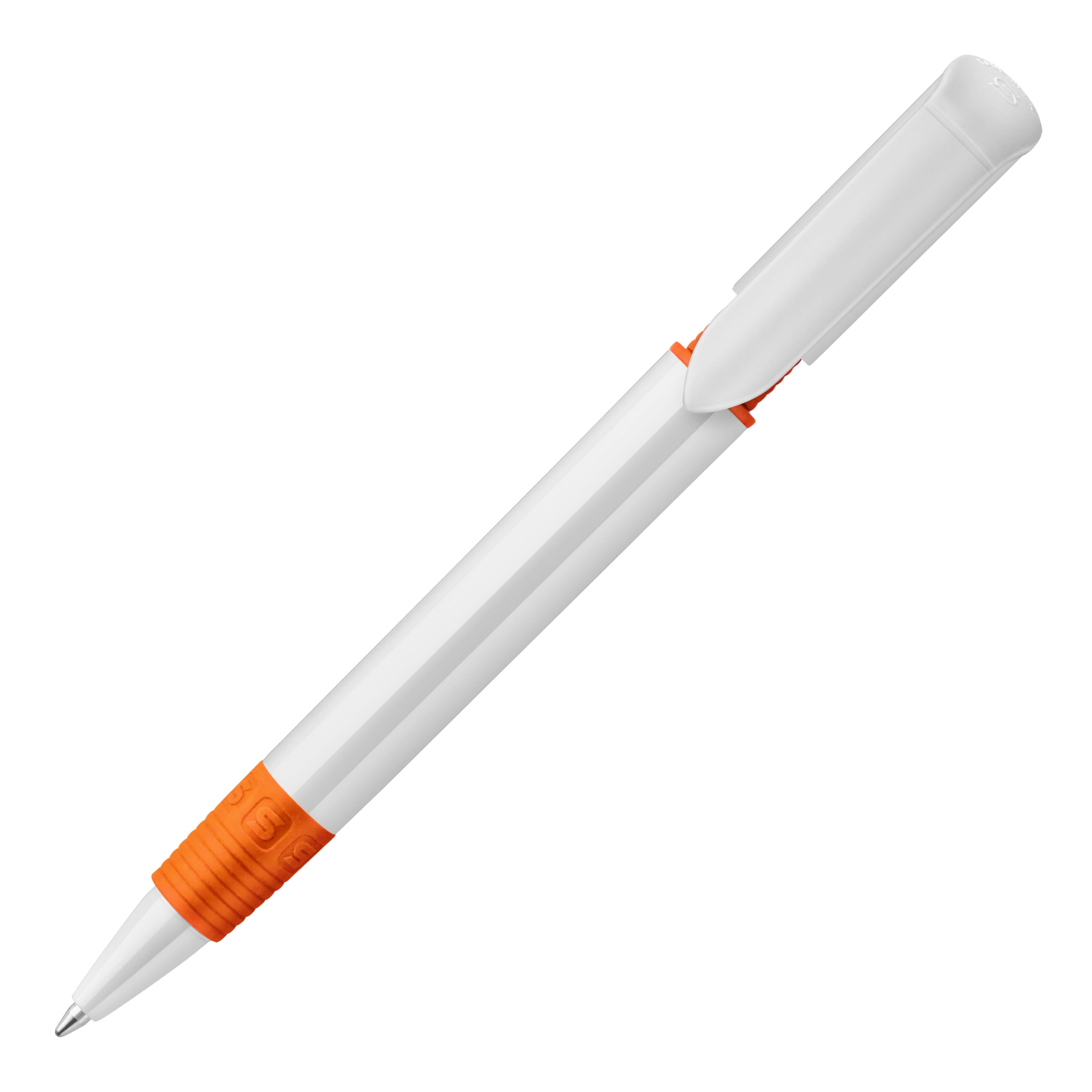 Weiss / Orange