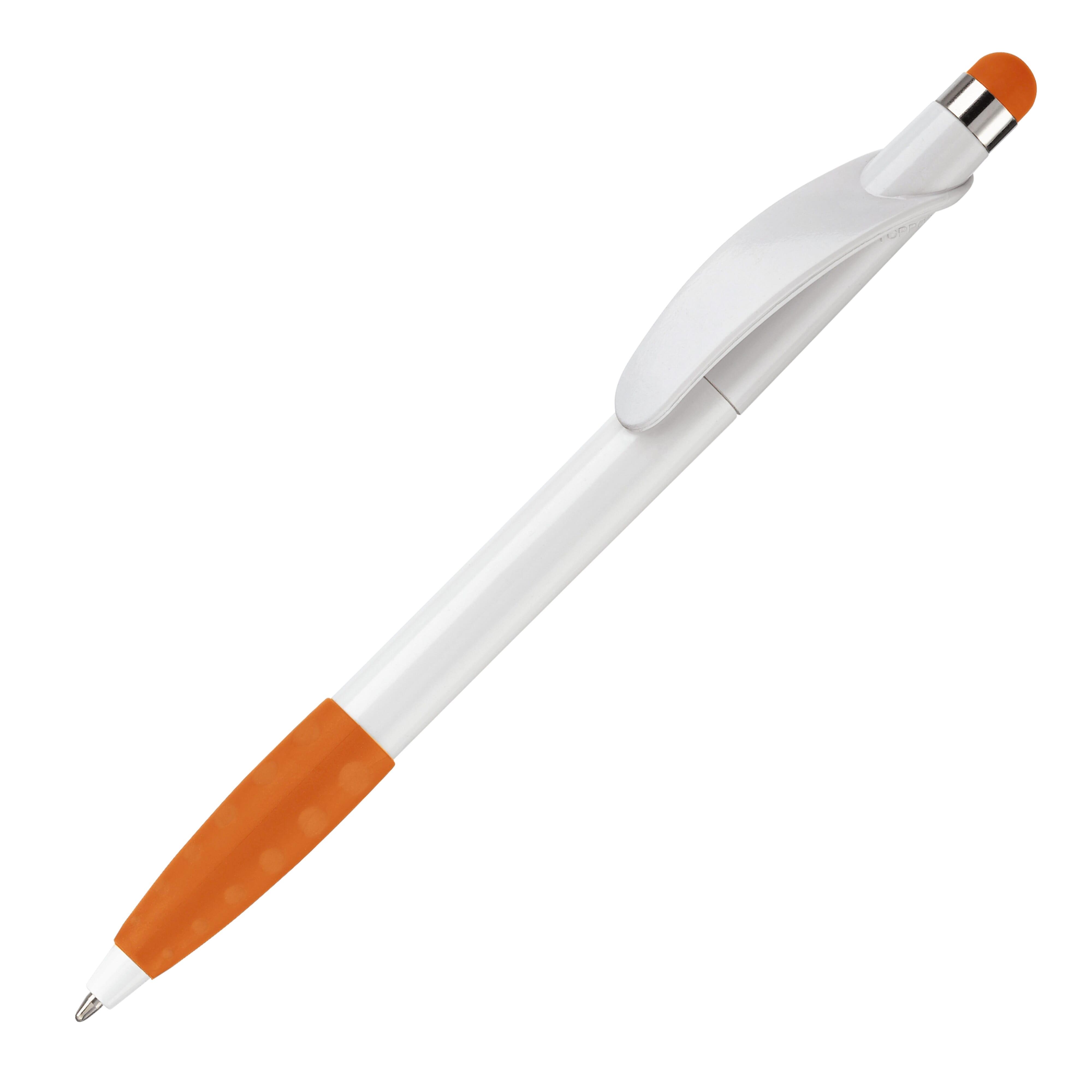 Weiss / Orange
