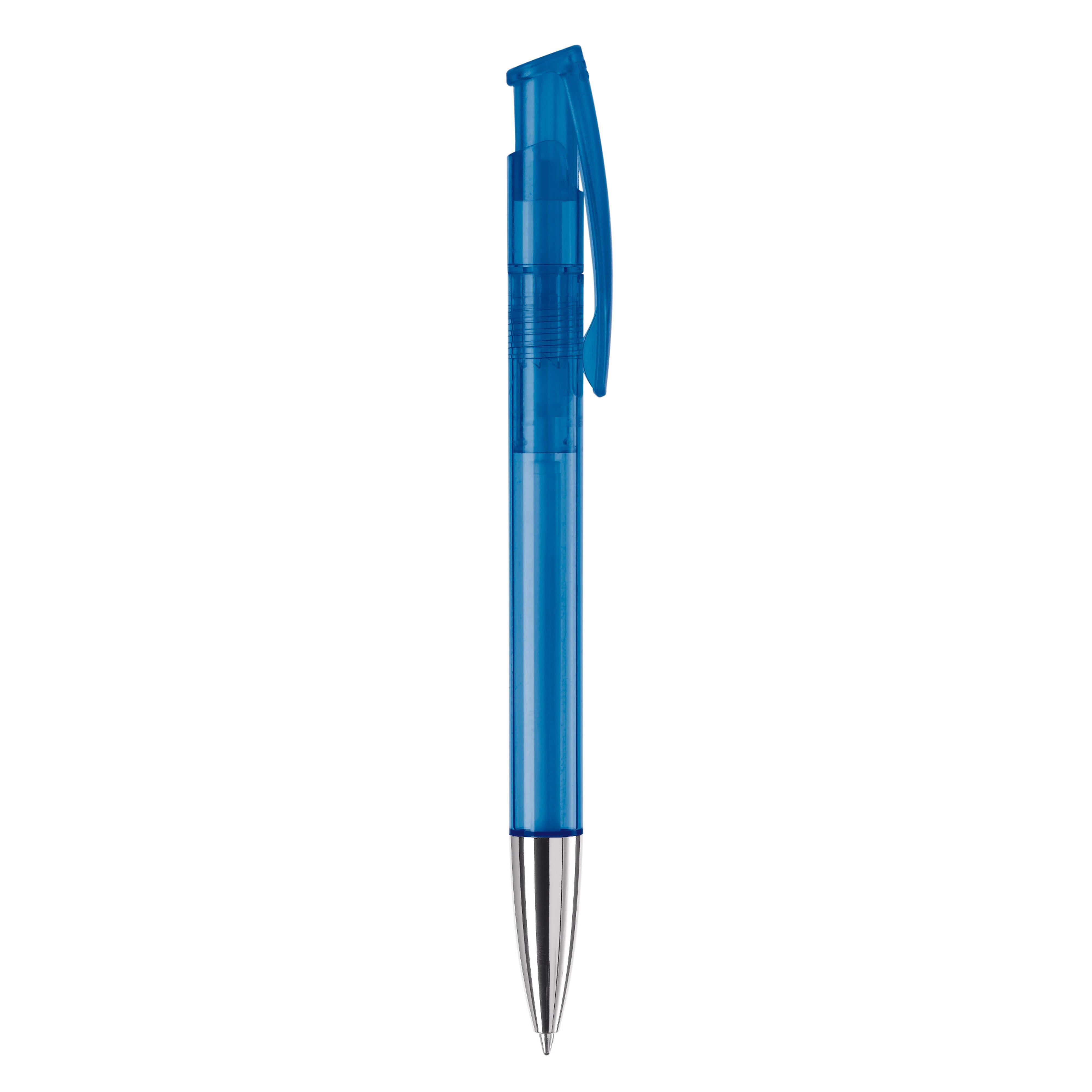 Kugelschreiber Avalon Transparent mit Metallspitze
