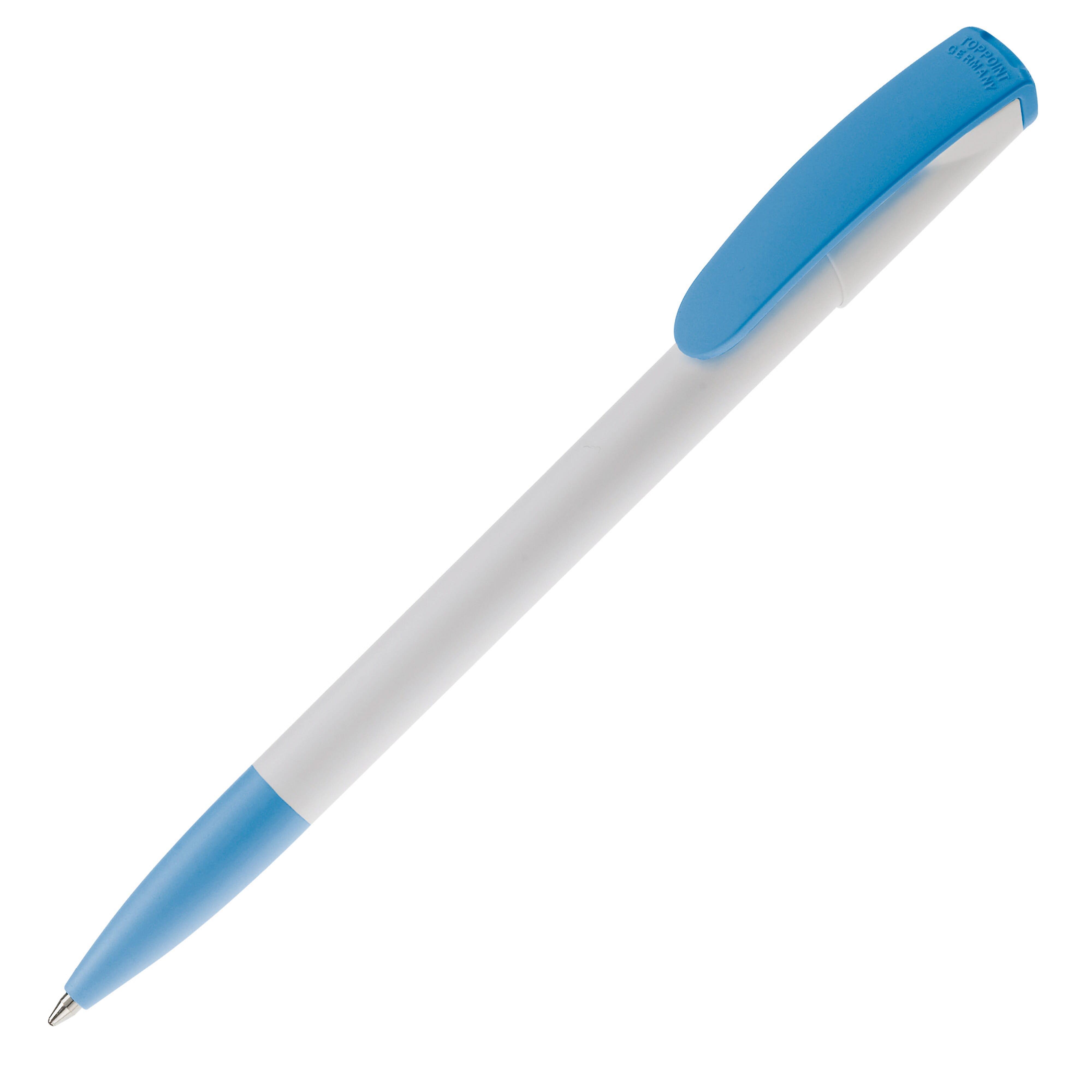 Weiss / Hellblau