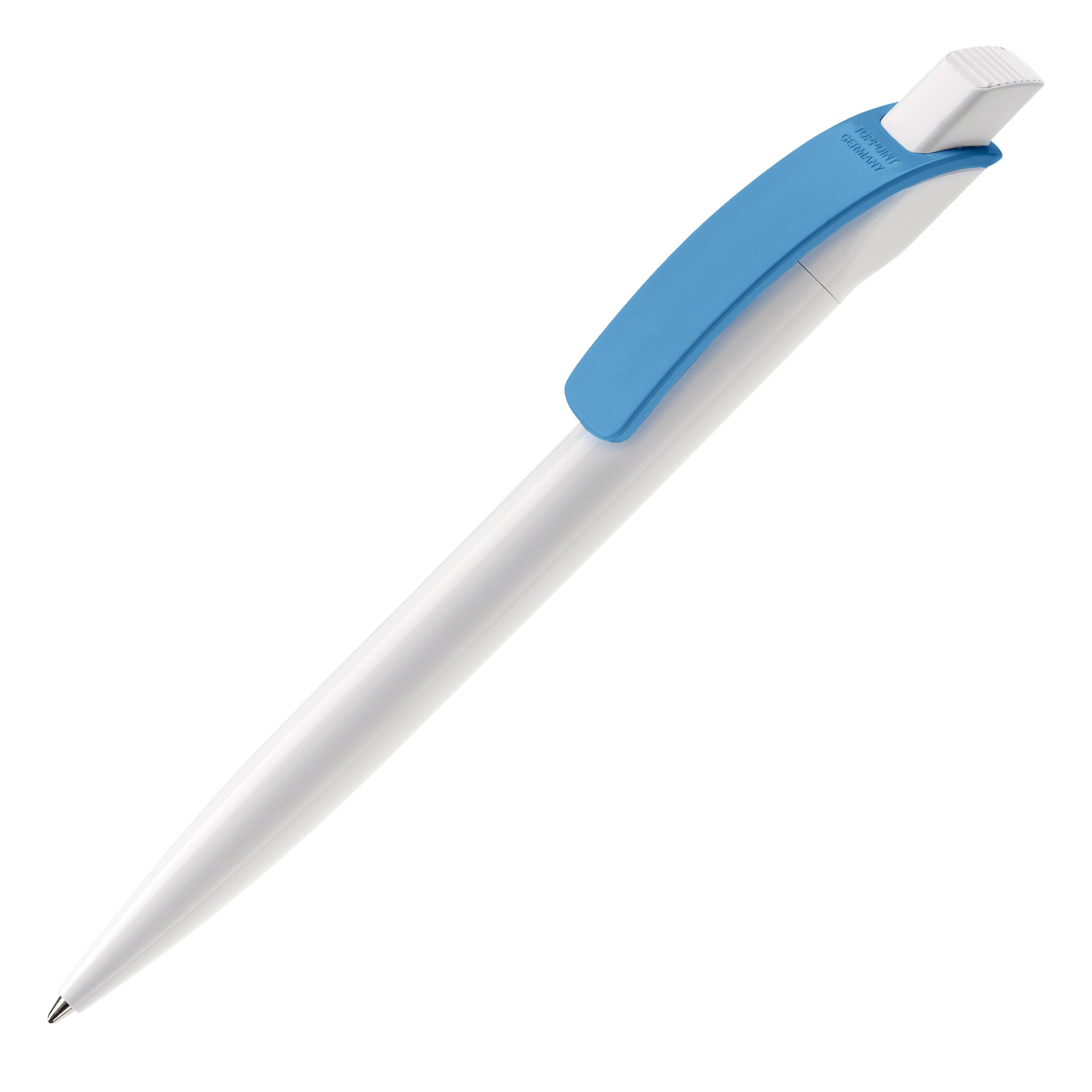 Weiss / Hellblau