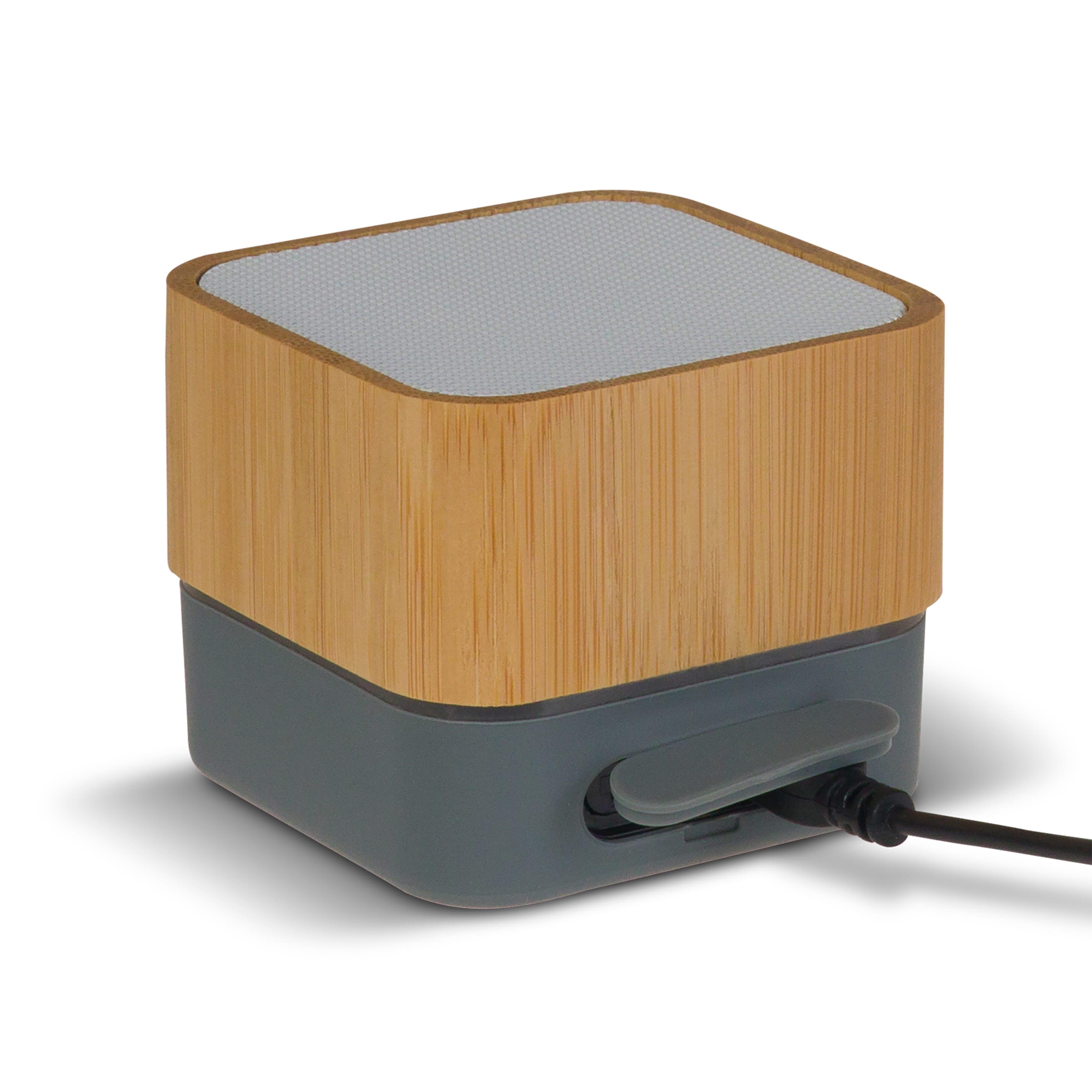 Speaker bamboo square 3W