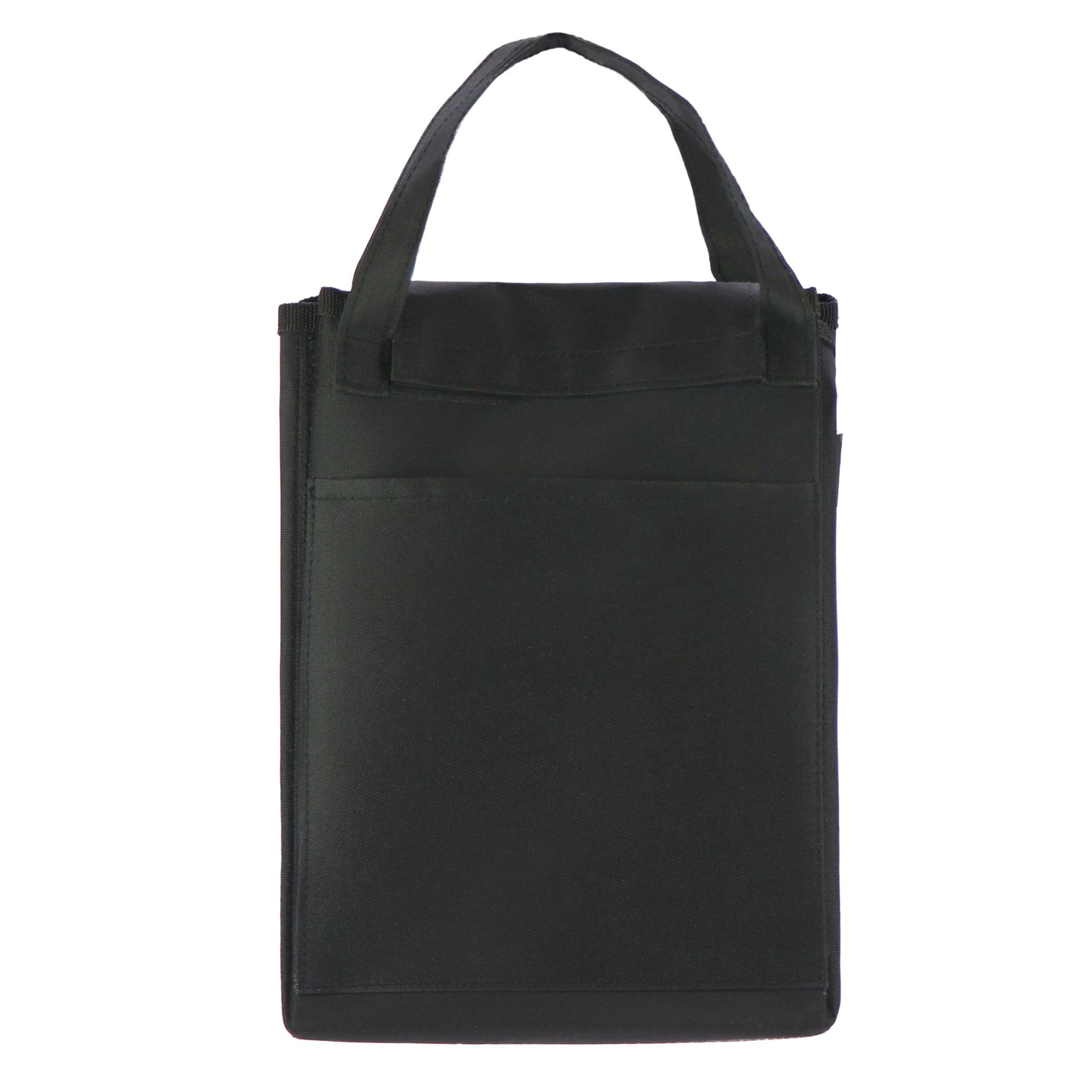 Gefaltete Kühltasche und Picknickmatte