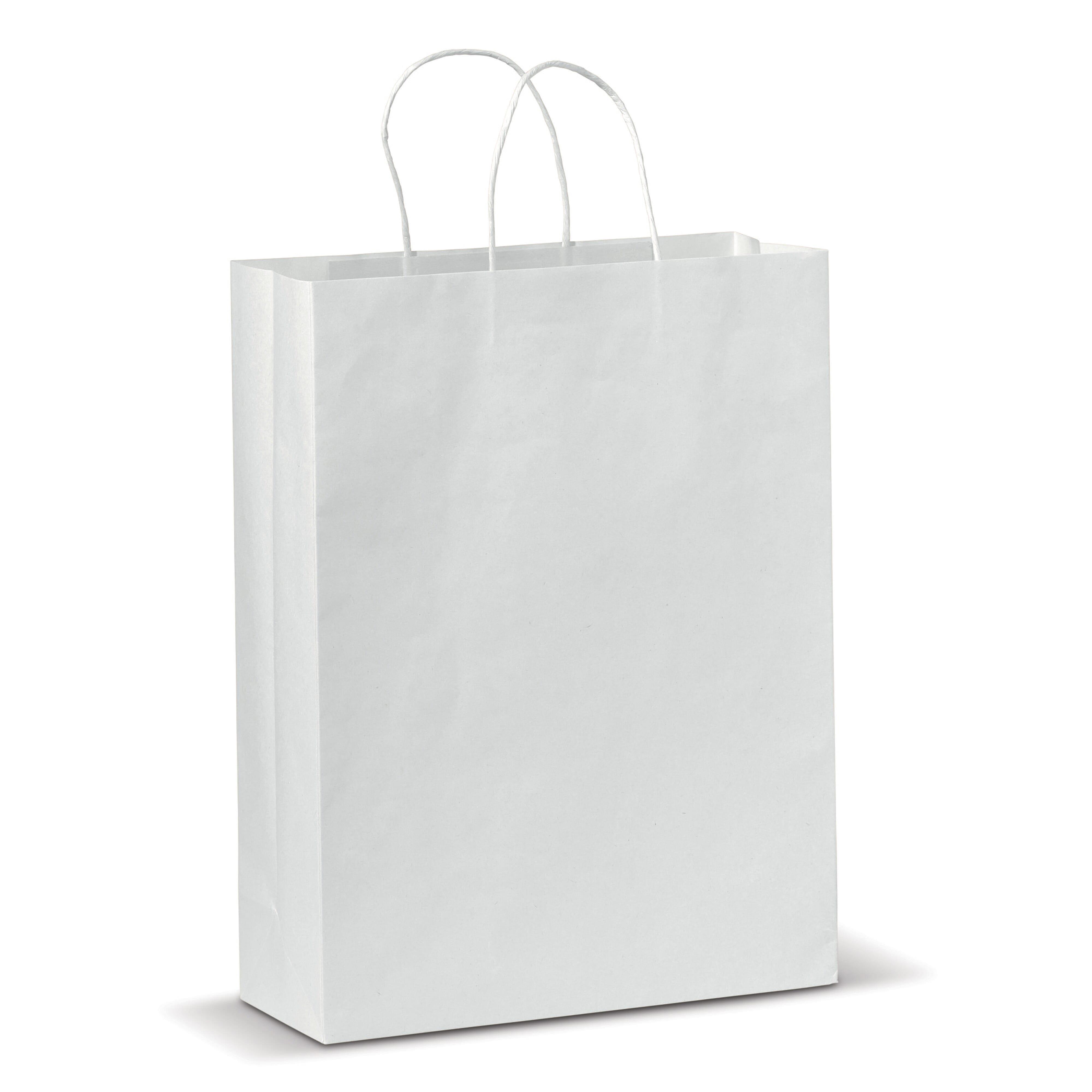 Große Papiertasche im Eco Look 120g/m²