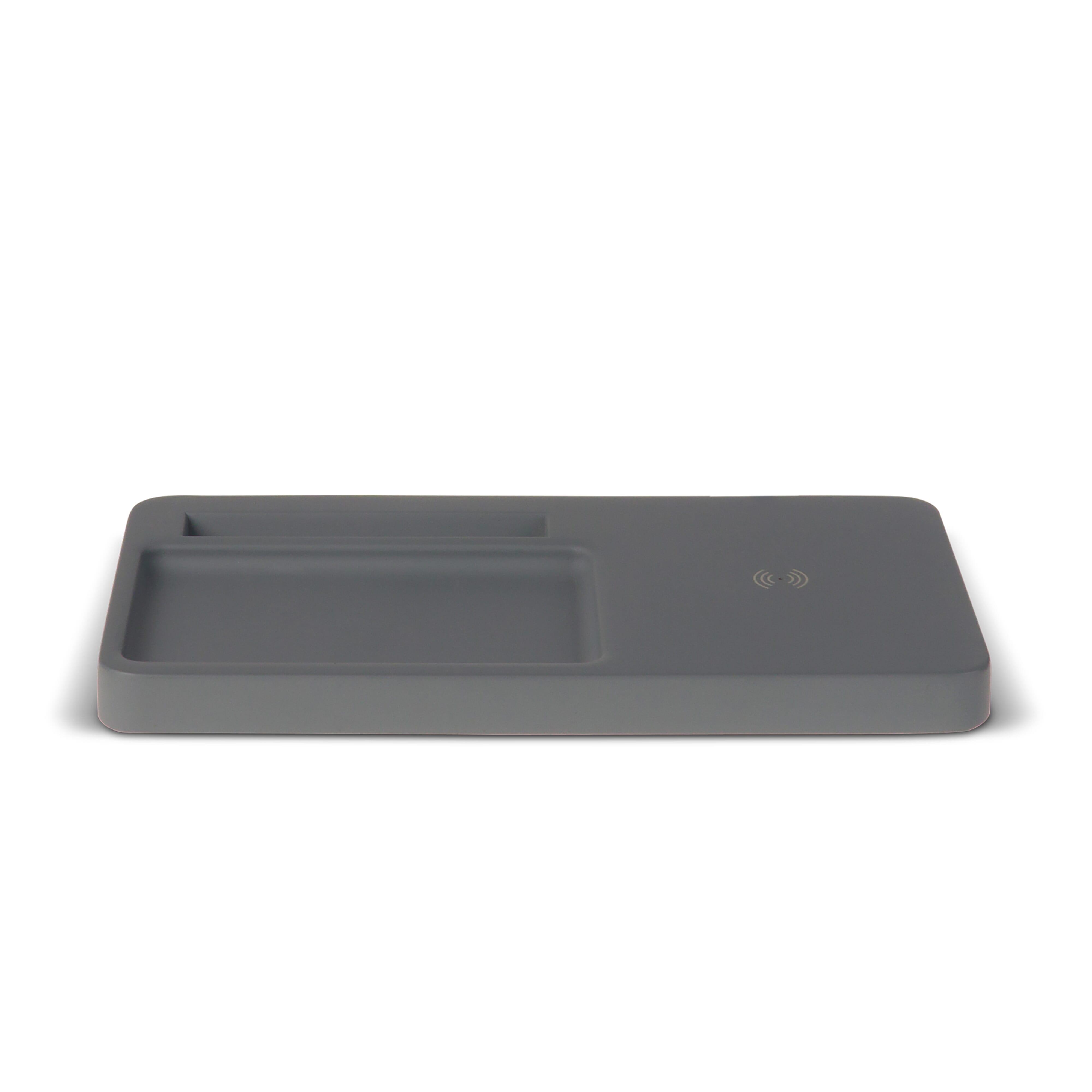 Limestone Desk organizer with wireless charger 5W