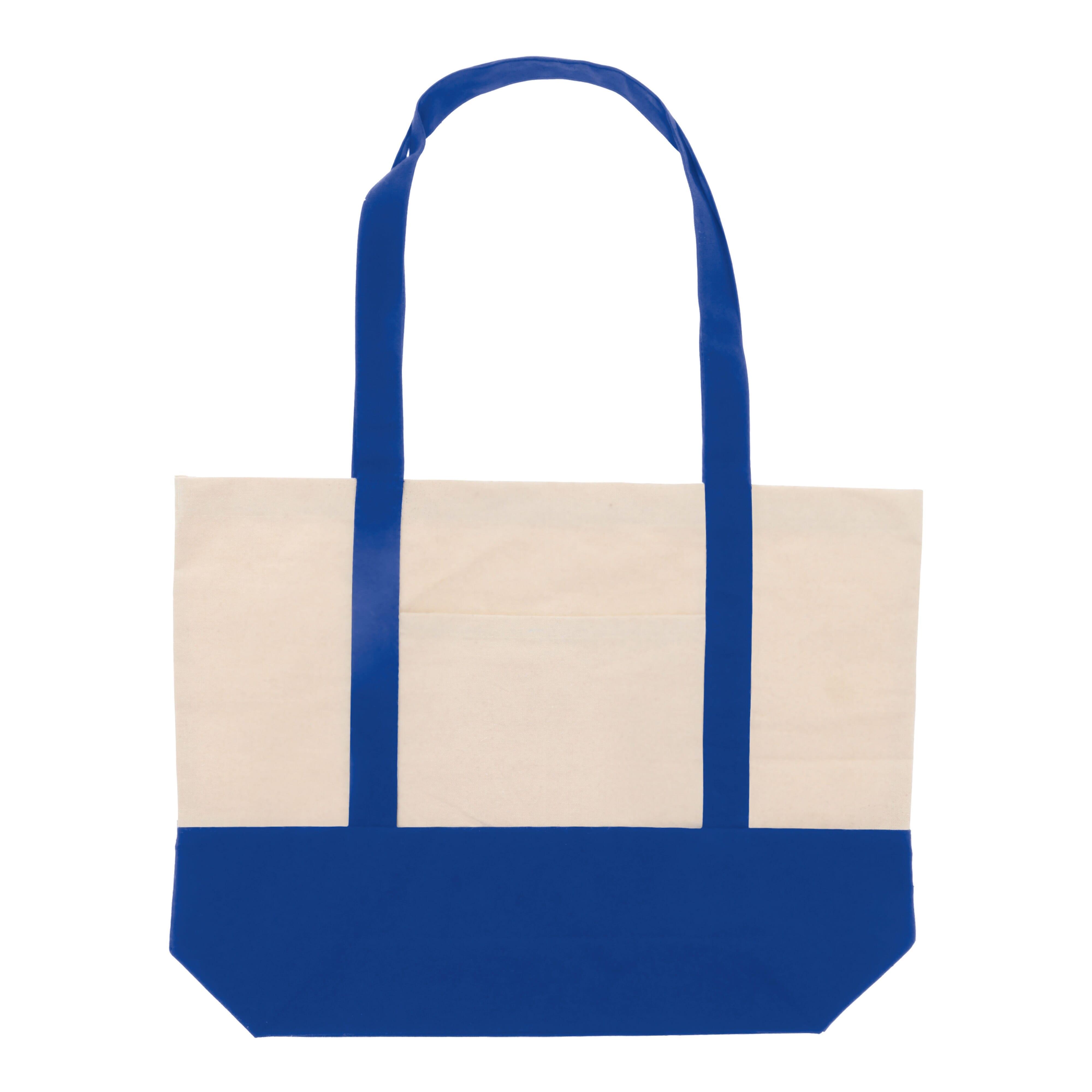 Strandtasche Baumwollsegeltuch OEKO-TEX® 280g/m² 42x10x30cm