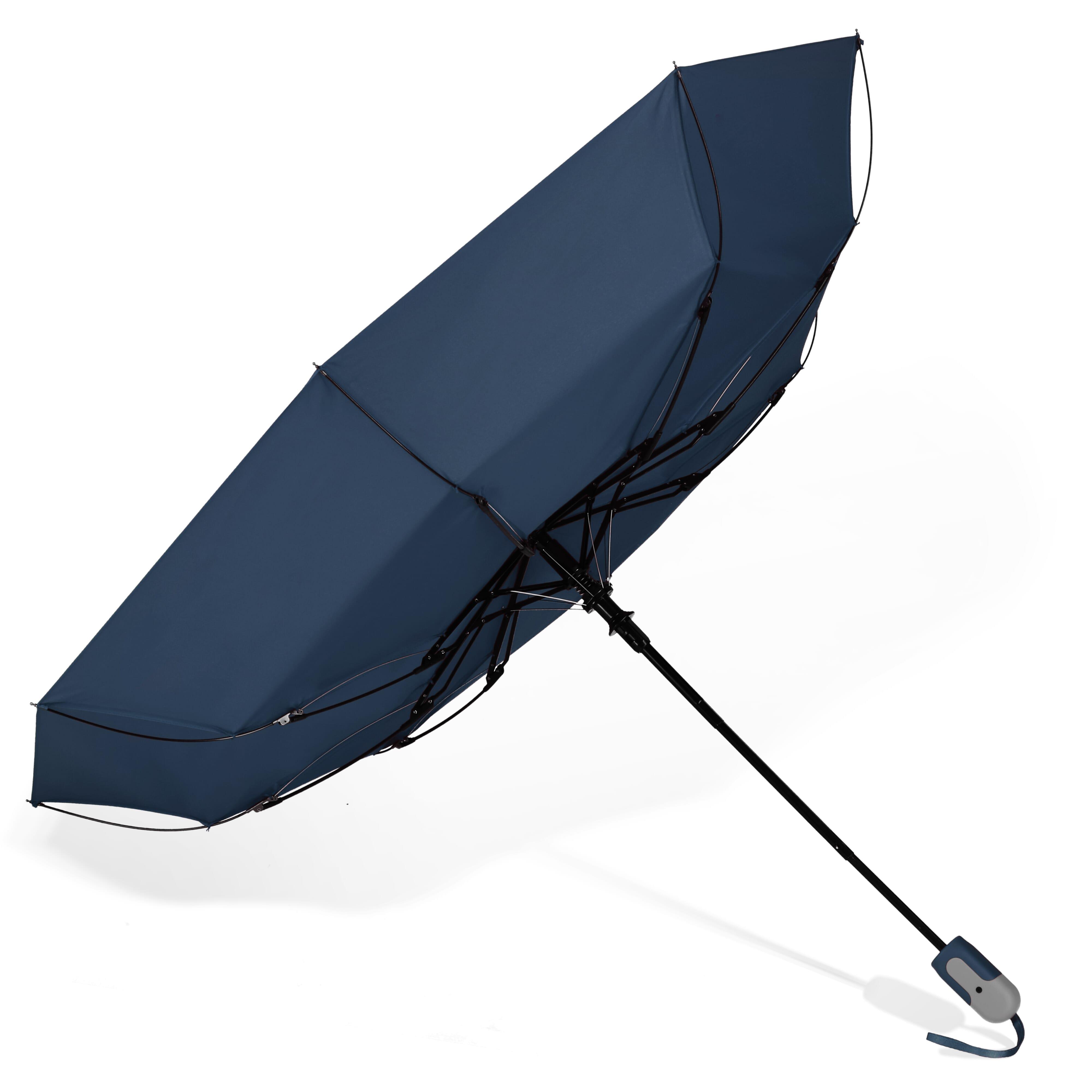 Zusammenfaltbarer 22” Regenschirm mit automatischer Öffnung