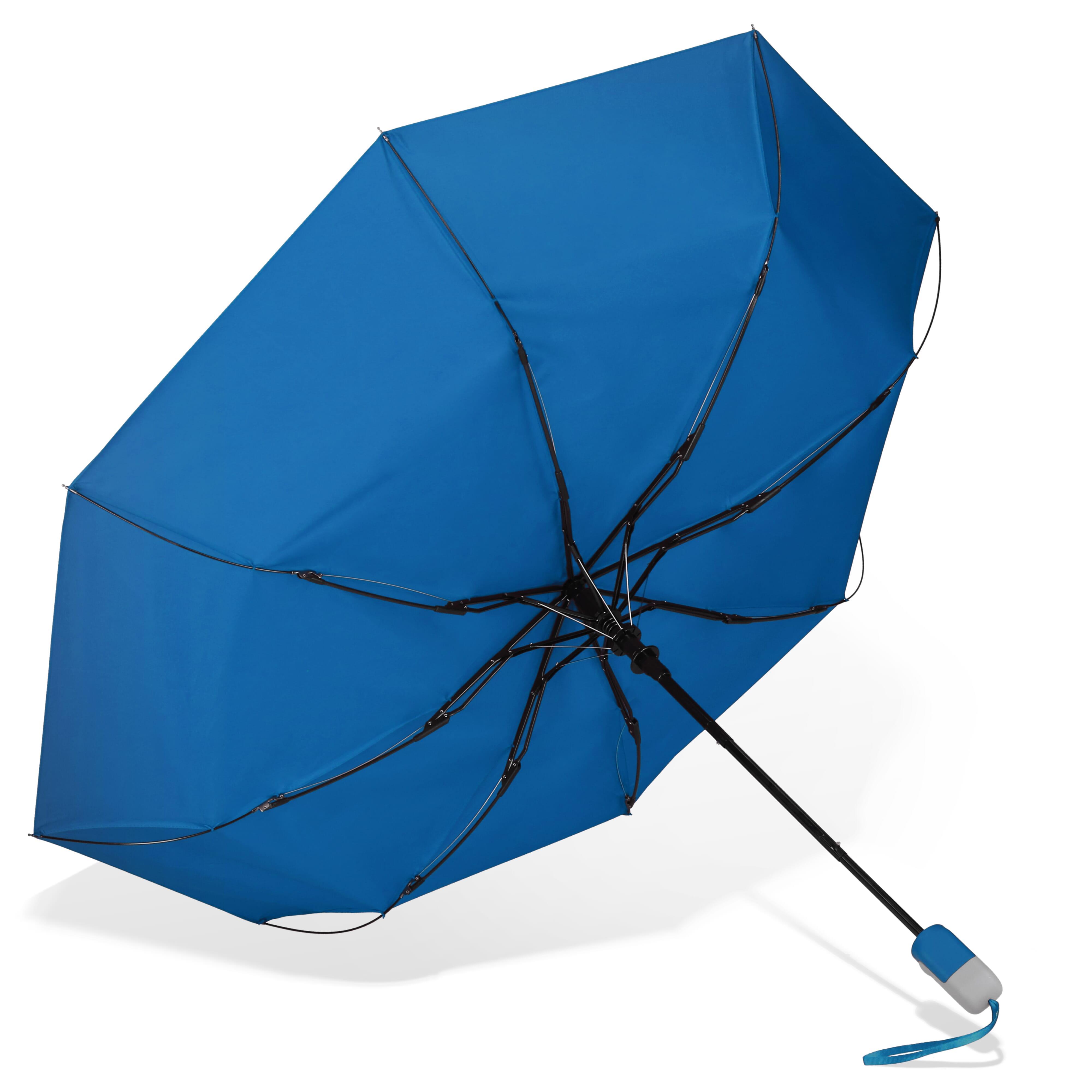 Zusammenfaltbarer 22” Regenschirm mit automatischer Öffnung