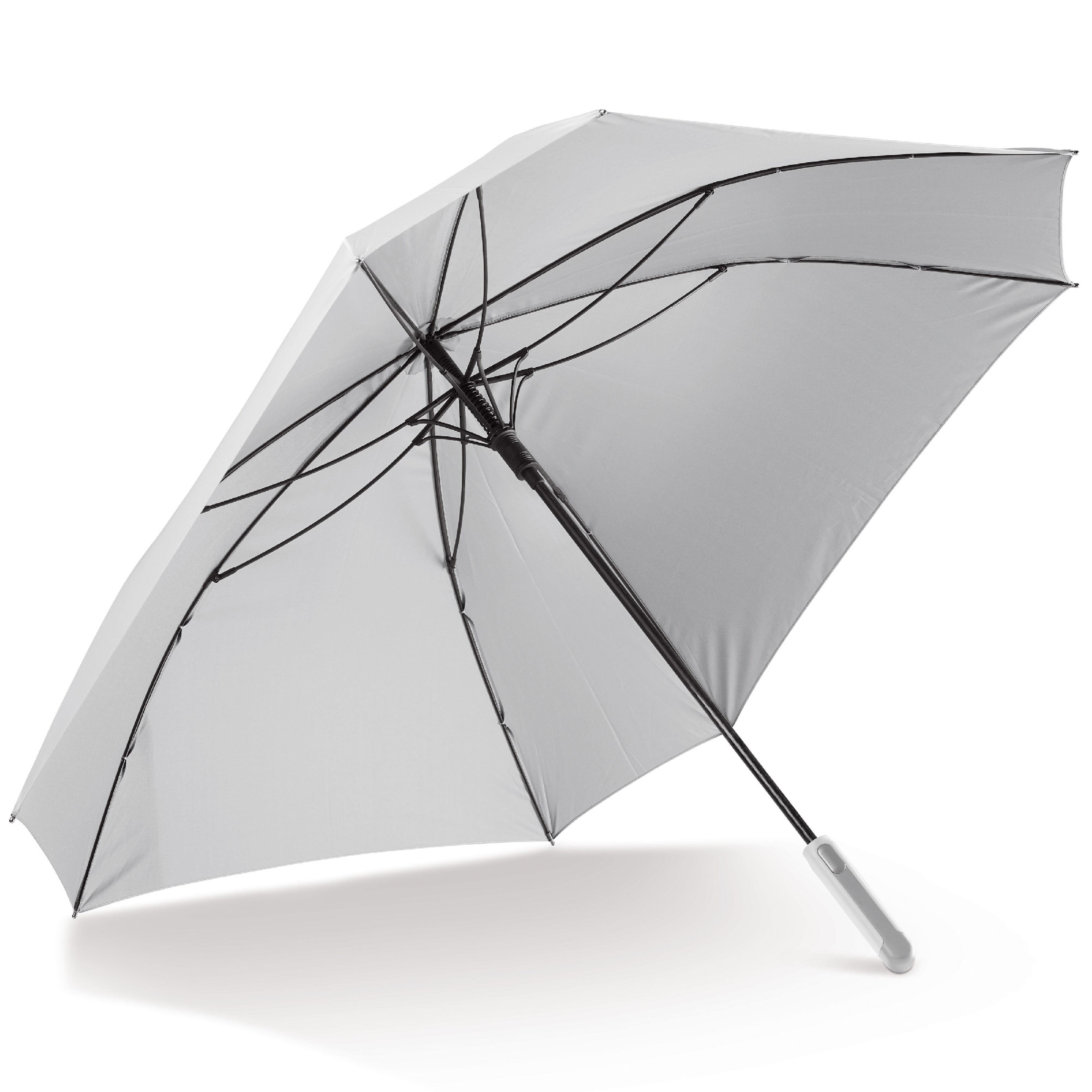 Luxus 27” quadratischer Regenschirm mit Hülle