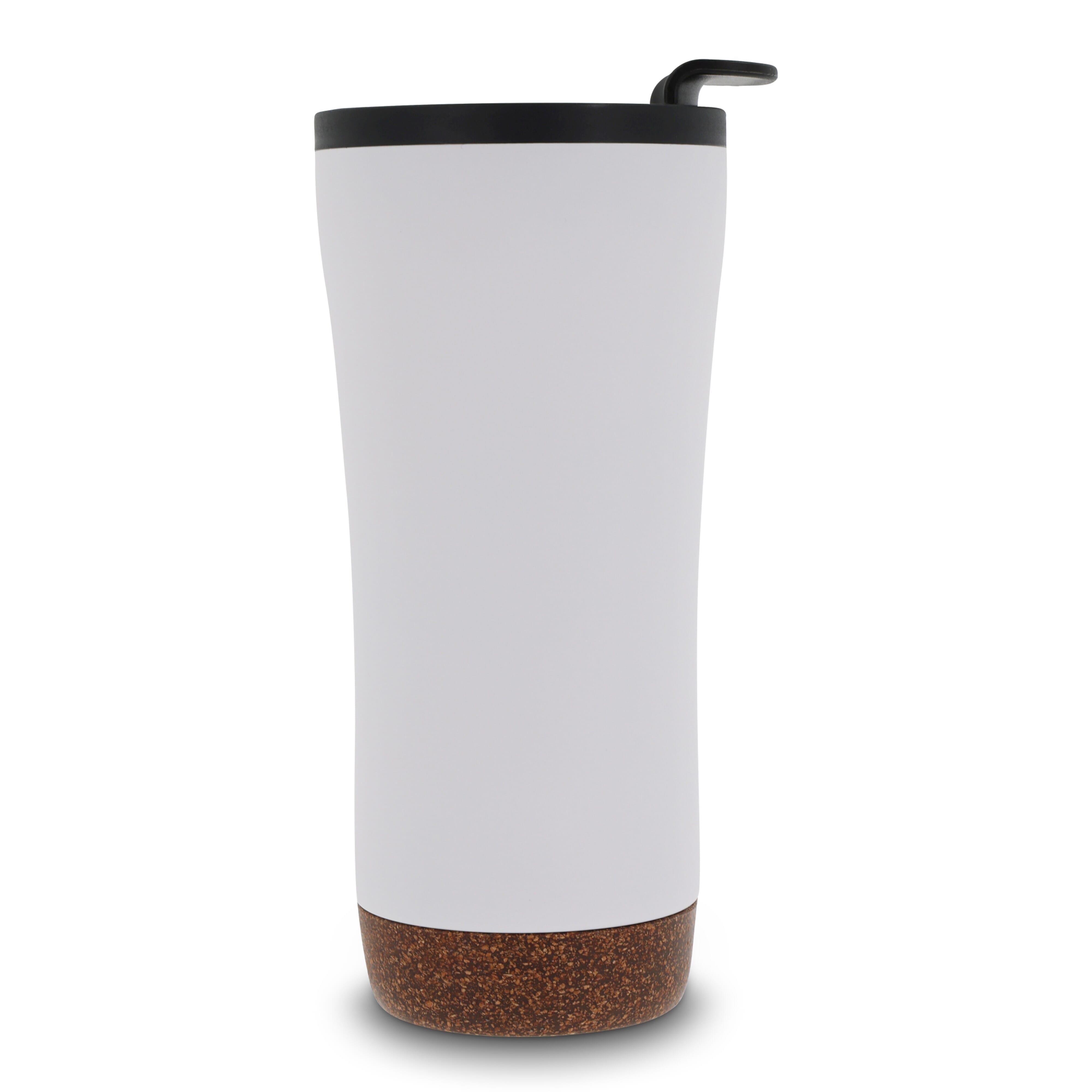 Doppelwandiger Becher mit einem Korkboden 480ml