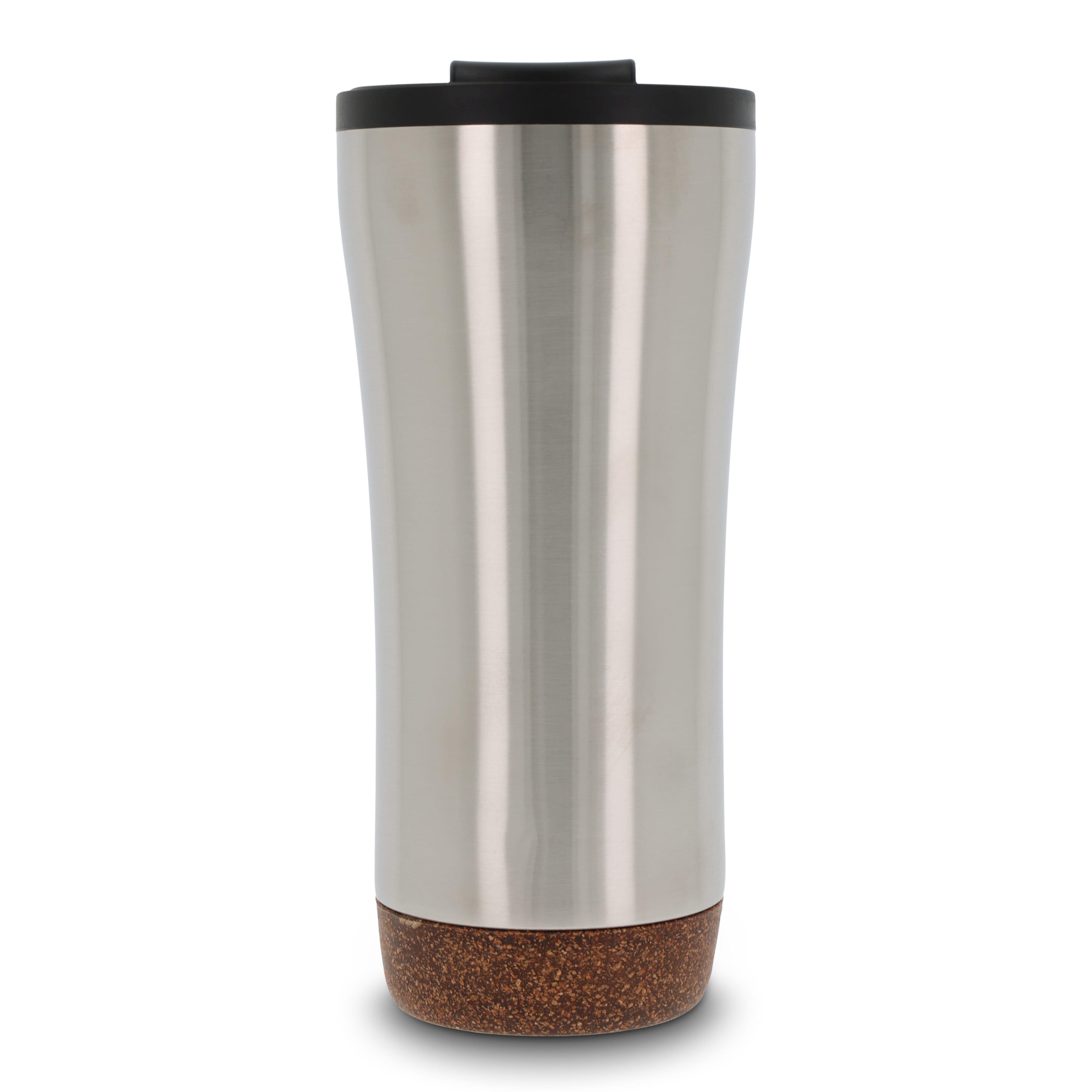 Doppelwandiger Becher mit einem Korkboden 480ml